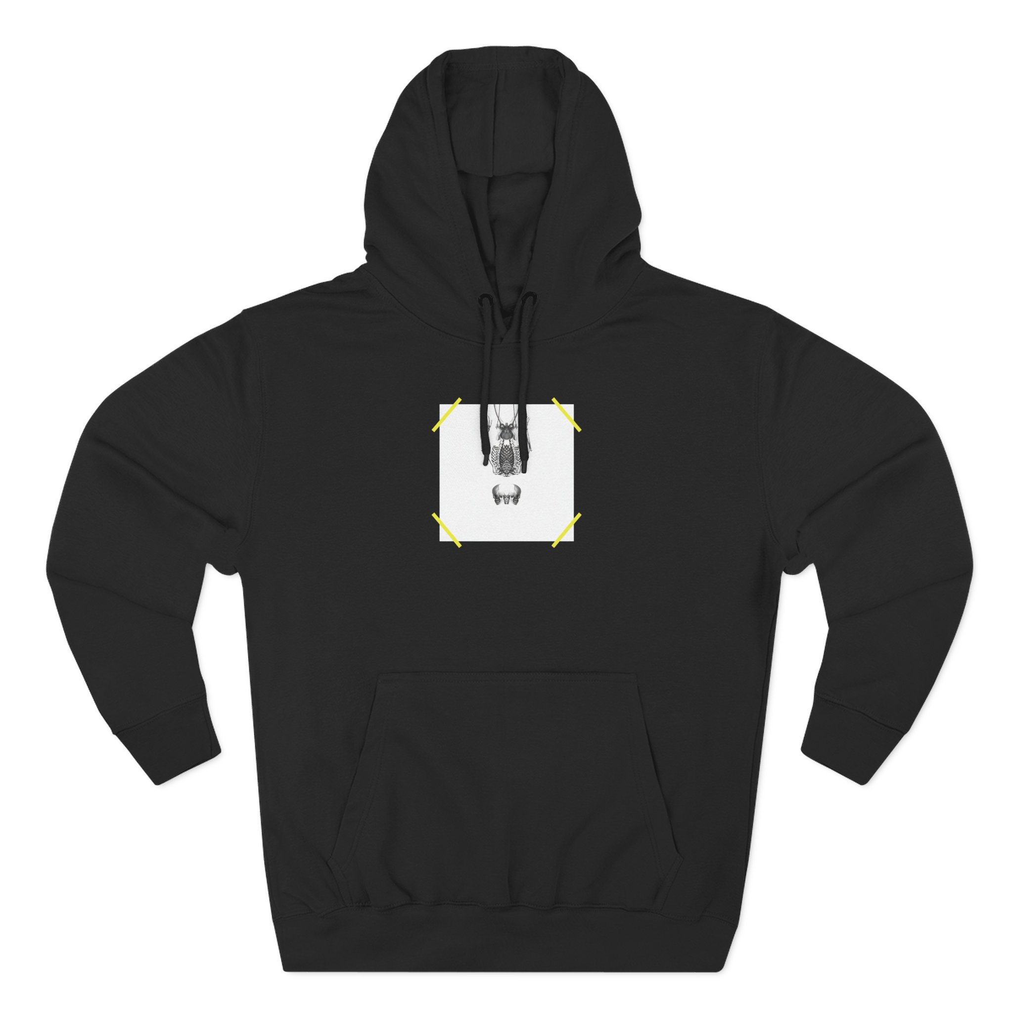 Quadeca Three-Panel Fleece Hoodie