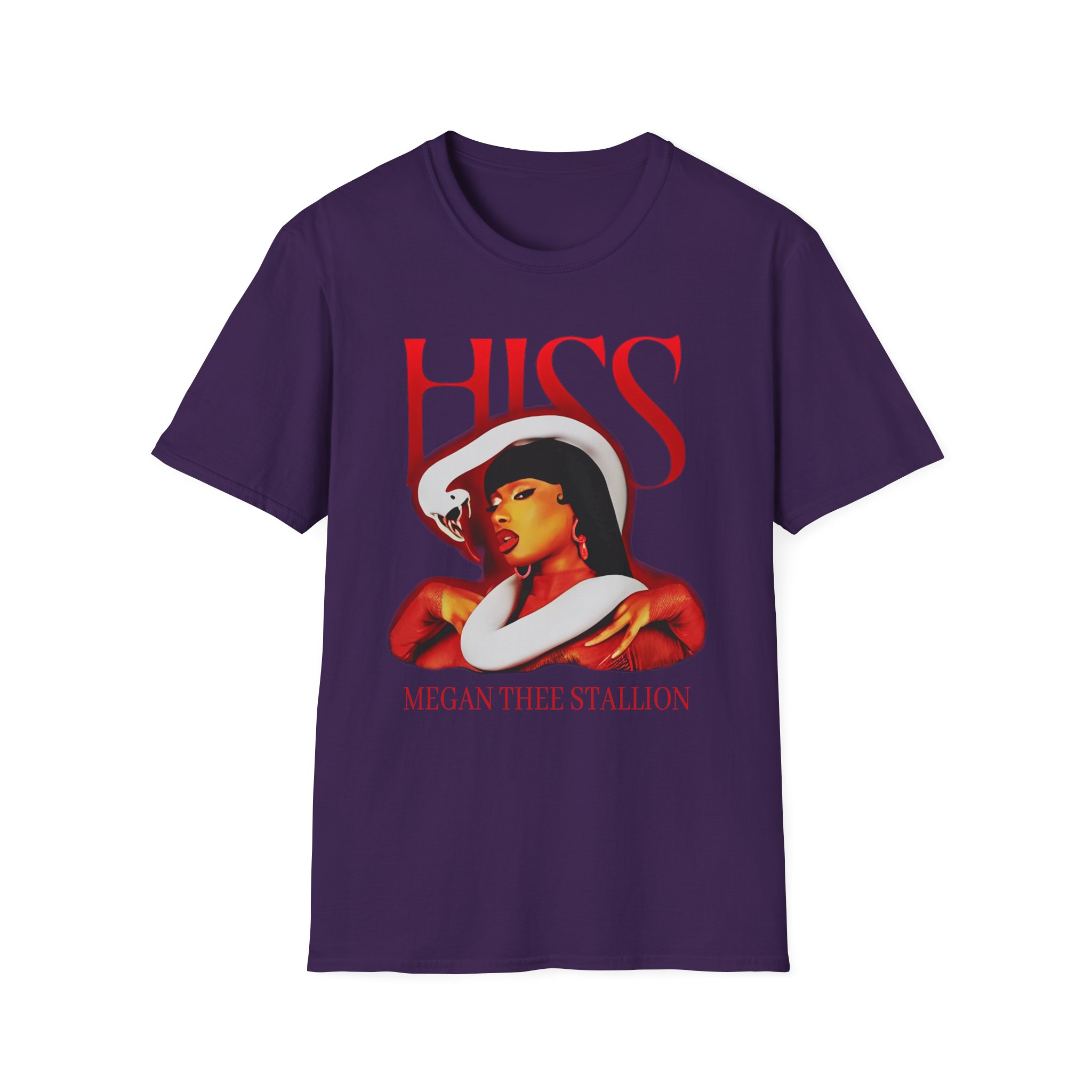 Megan Thee Stallion Hiss Unisex Softstyle T-Shirt - Image 9