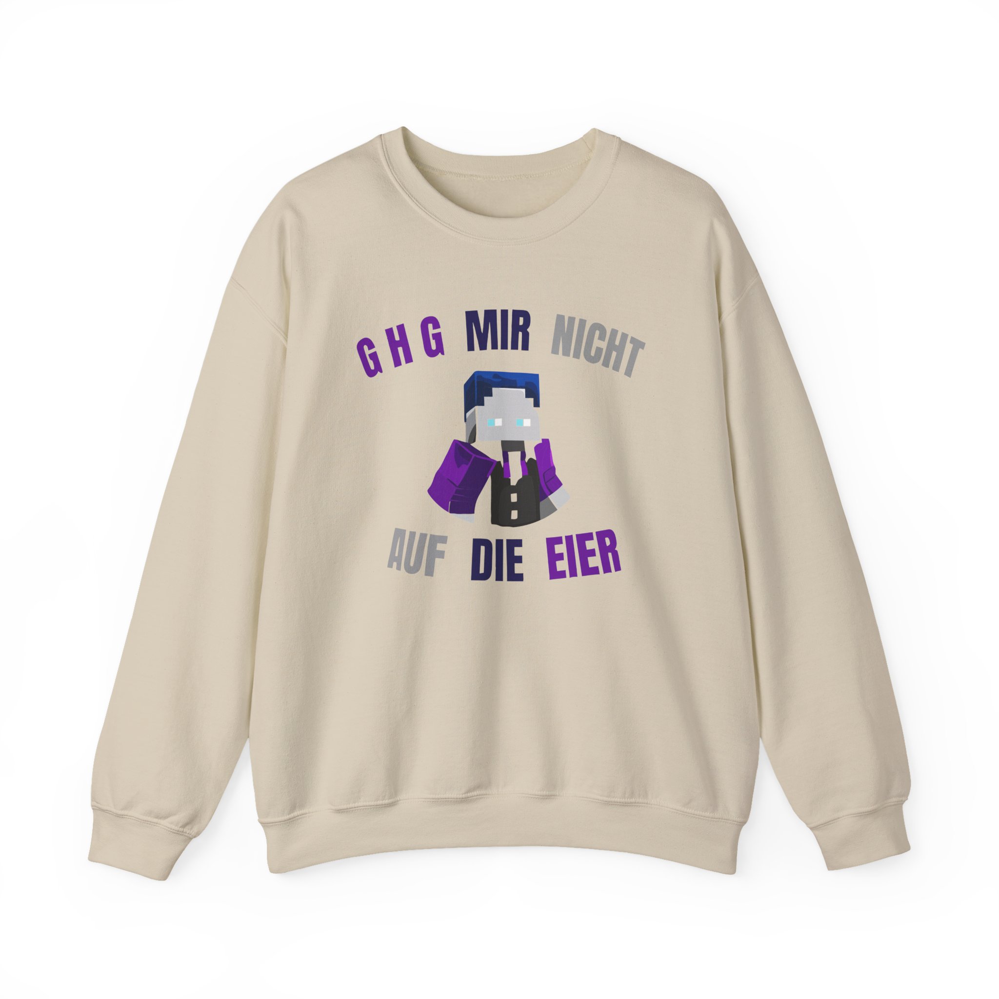 Bastighg Ghg Mir Nicht Auf Die Eier Unisex Heavy Blend™ Crewneck Sweatshirt - Image 5