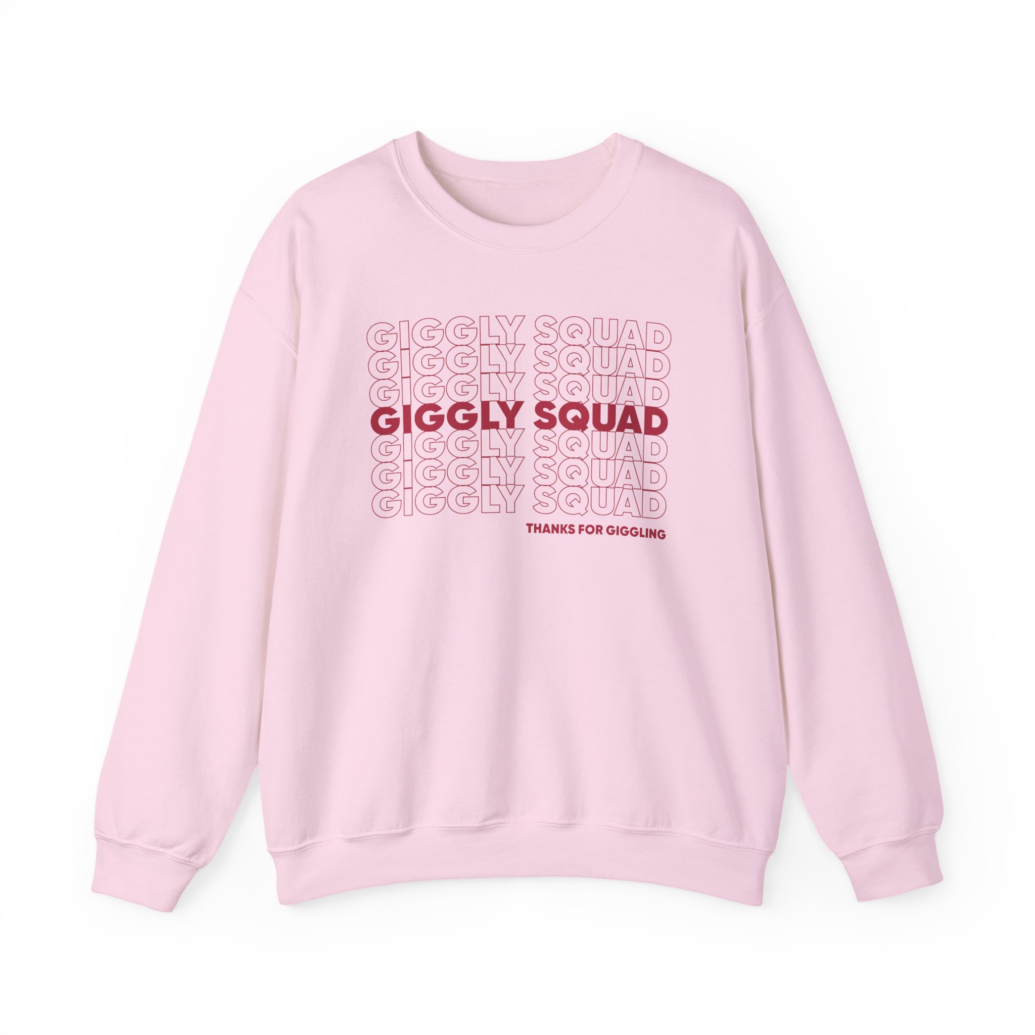 Giggly Squad Thank You for Giggling 2024-2025 Unisex Heavy Blend™ Crewneck Sweatshirt - Image 9