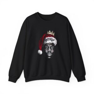 Biggie Smalls Wonder Why Christmas Missed Us Unisex Heavy Blend™ Crewneck Sweatshirt