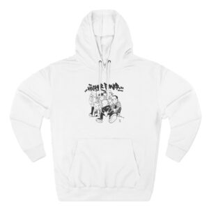 Higher Power Os Ringer Three-Panel Fleece Hoodie