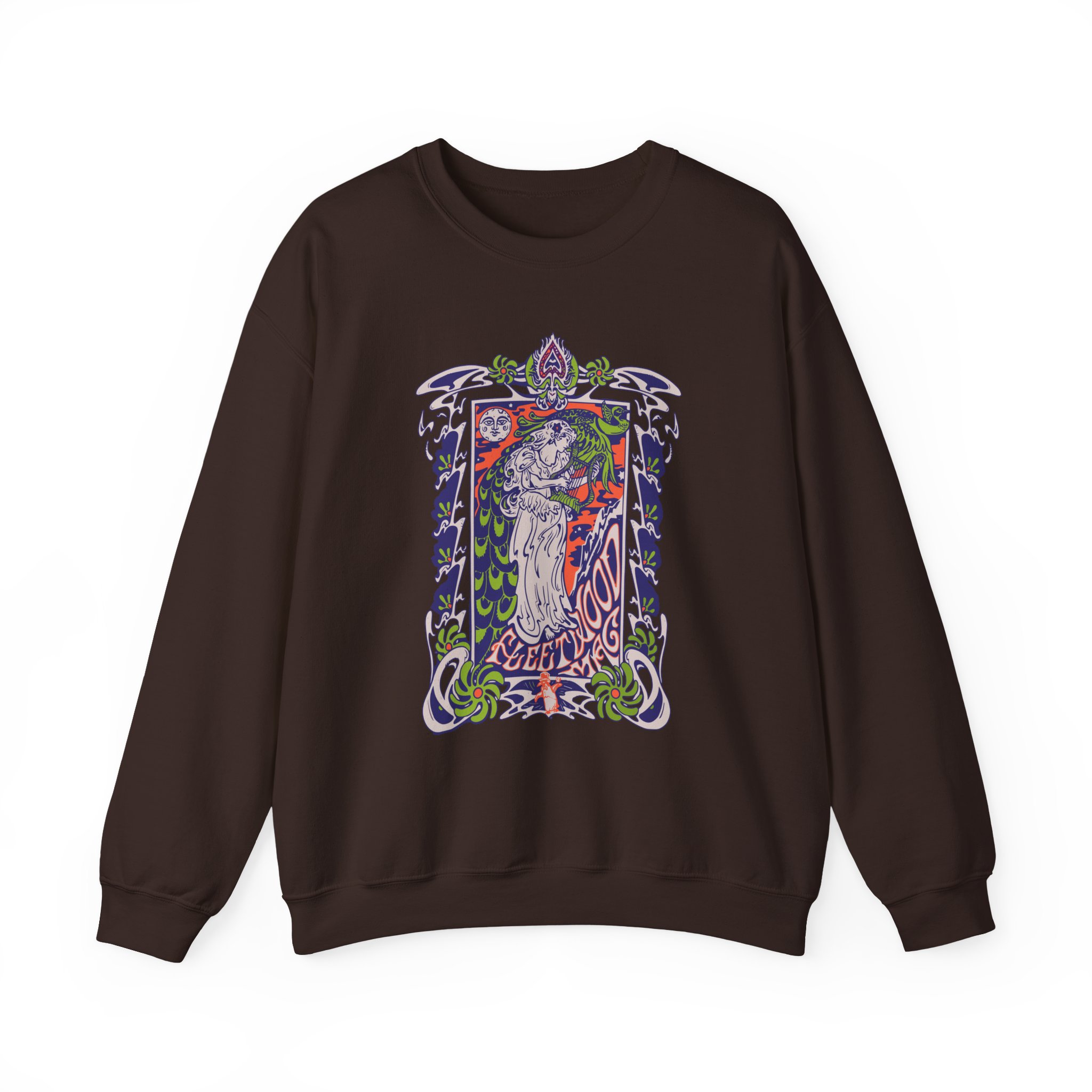 Fleetwood Mac Lady Lyre Unisex Heavy Blend™ Crewneck Sweatshirt - Image 5