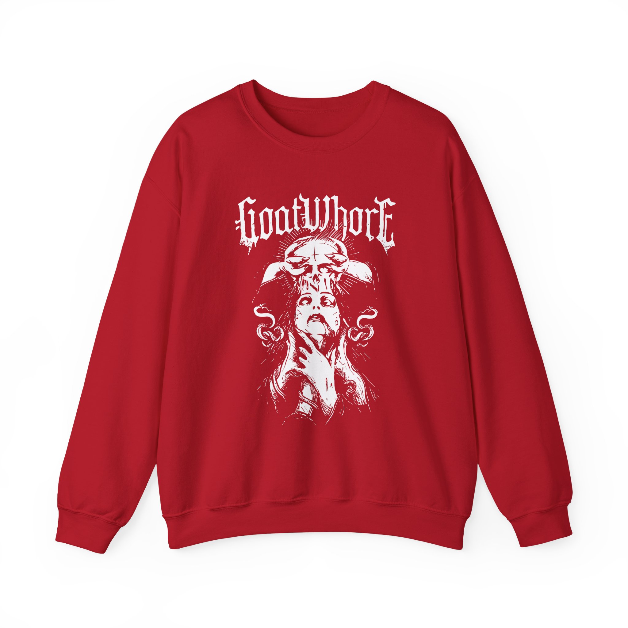 Goatwhore Satan's Flesh Unisex Heavy Blend™ Crewneck Sweatshirt - Image 17