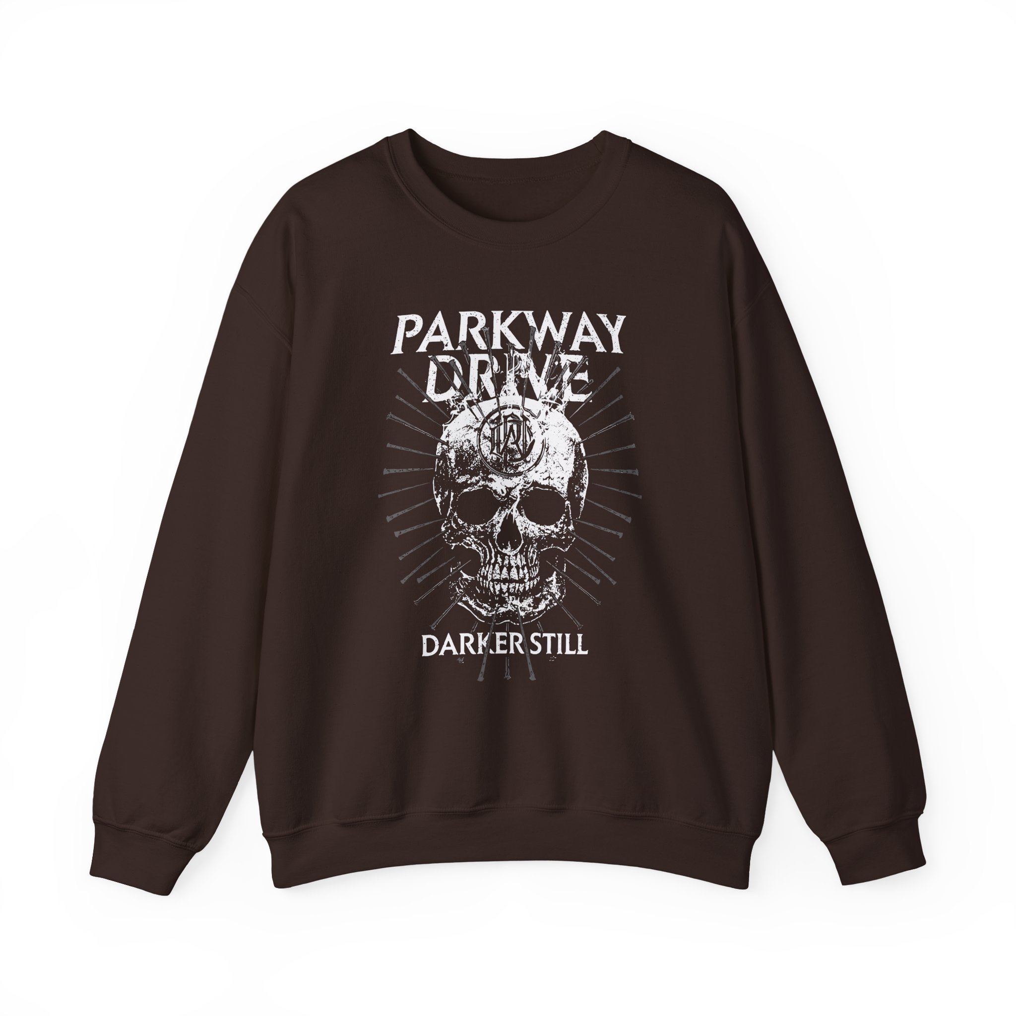Parkway Drive Smoke Skull Unisex Heavy Blend™ Crewneck Sweatshirt - Image 5