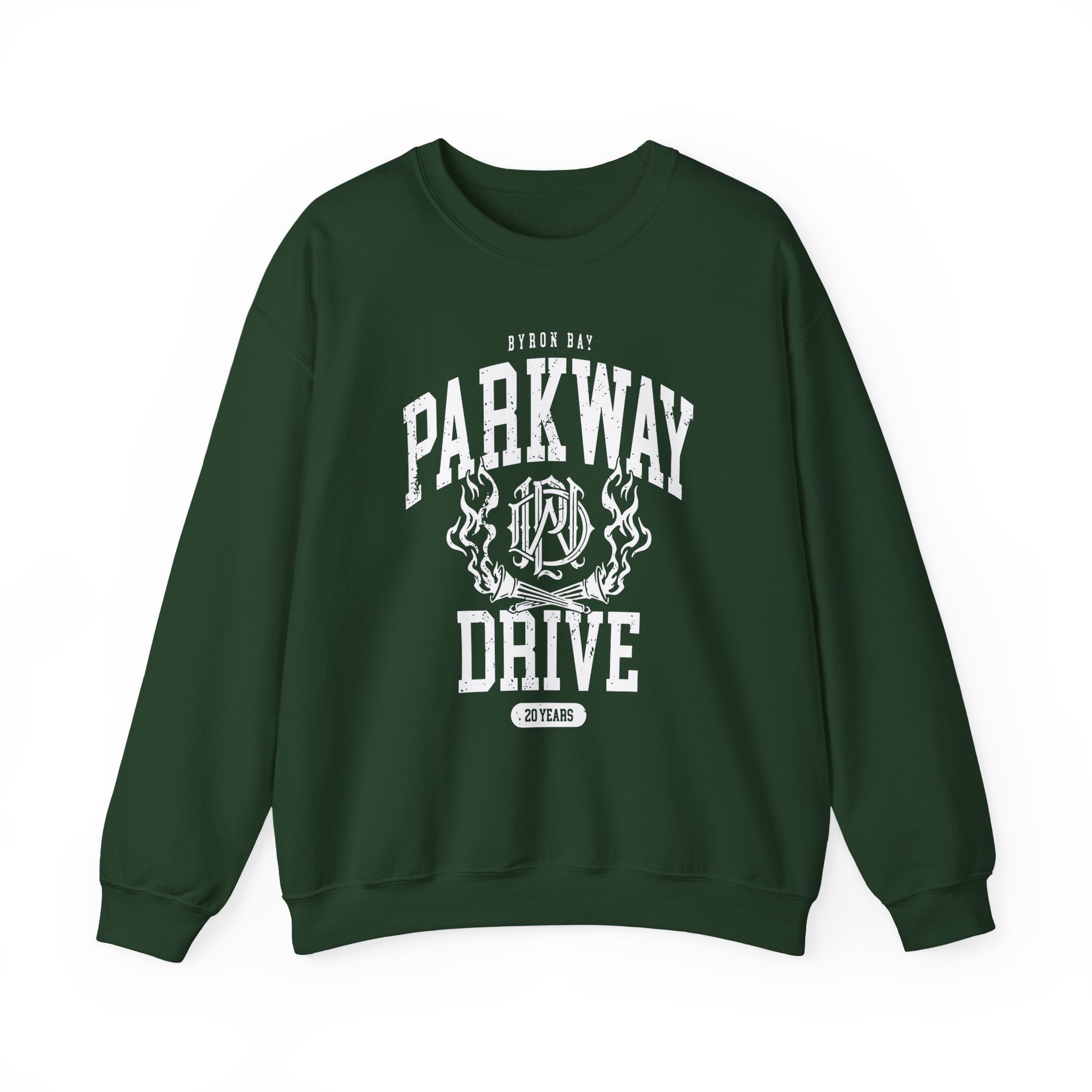 Parkway Drive 20-year-anniversary Unisex Heavy Blend™ Crewneck Sweatshirt - Image 9