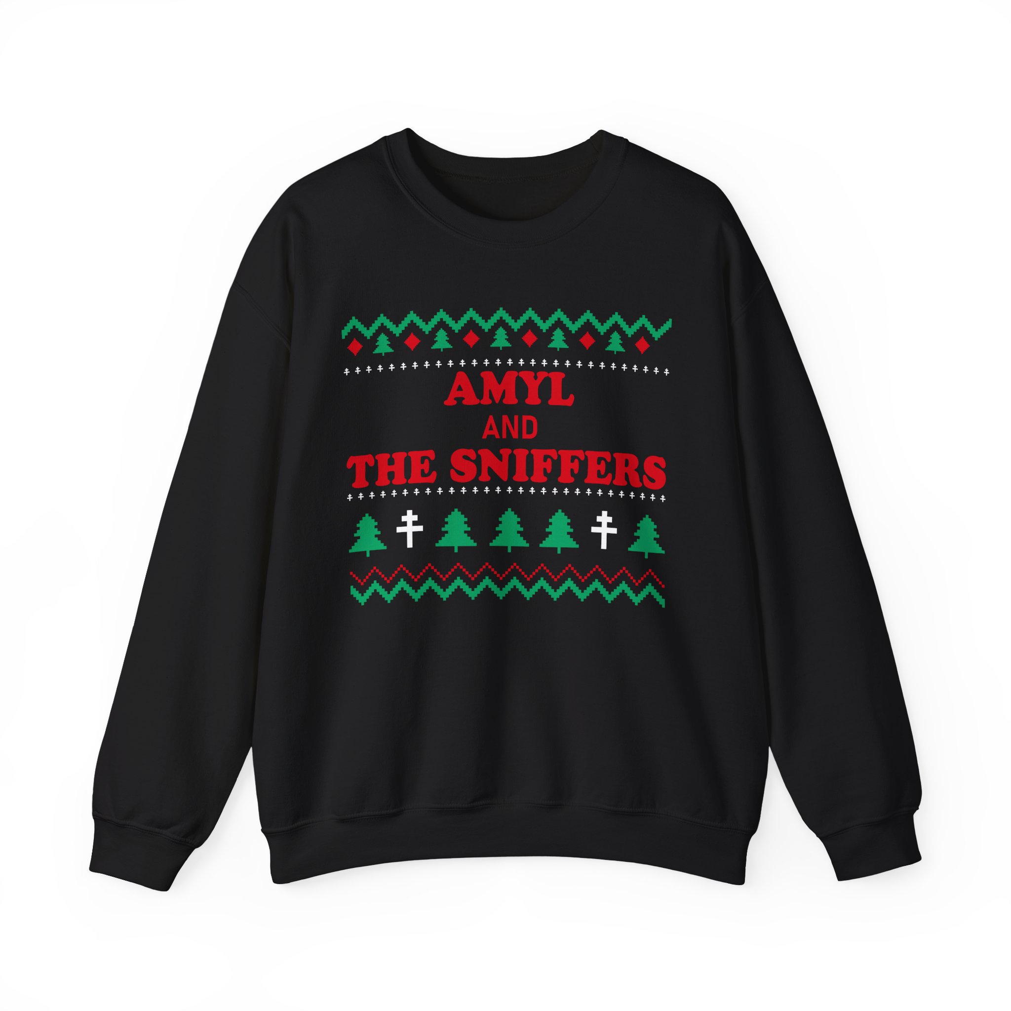 Amyl and the Sniffers Unisex Heavy Blend™ Crewneck Sweatshirt