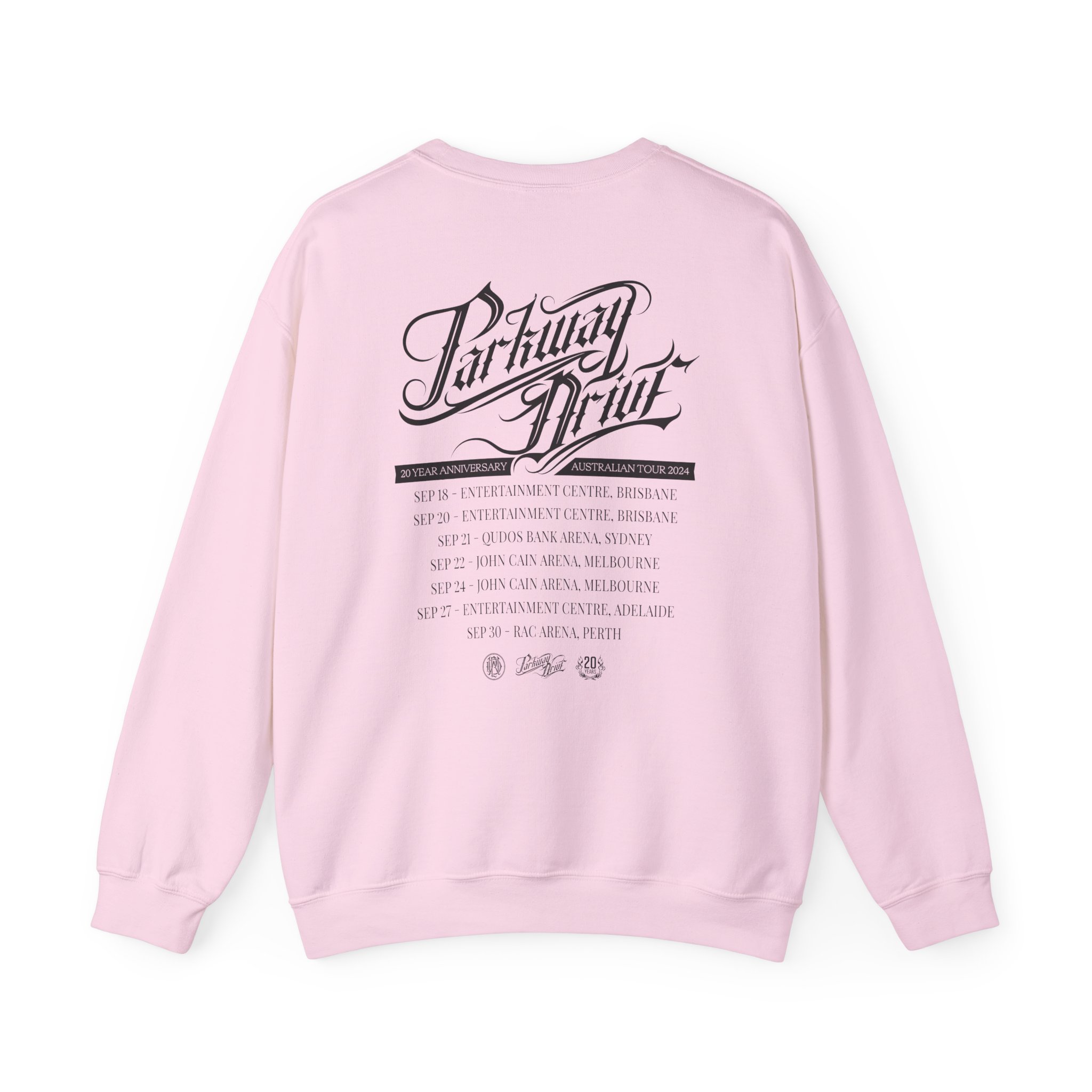 Parkway Drive Australian Tour Unisex Heavy Blend™ Crewneck Sweatshirt - Image 14