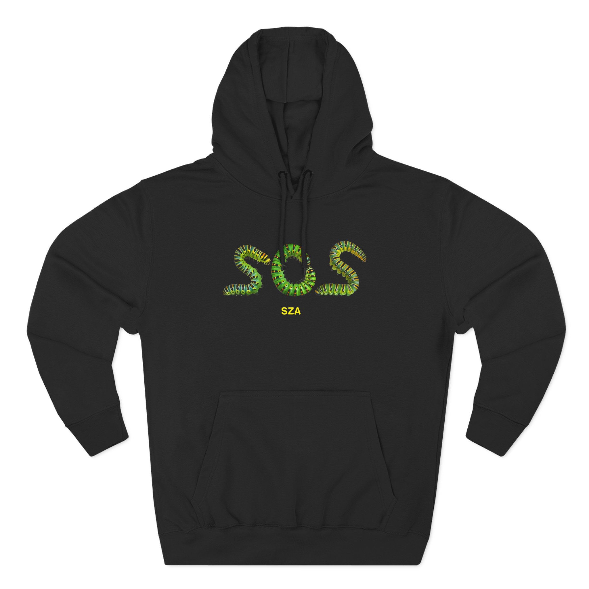 Sza Sos Deluxe Caterpillar Three-Panel Fleece Hoodie