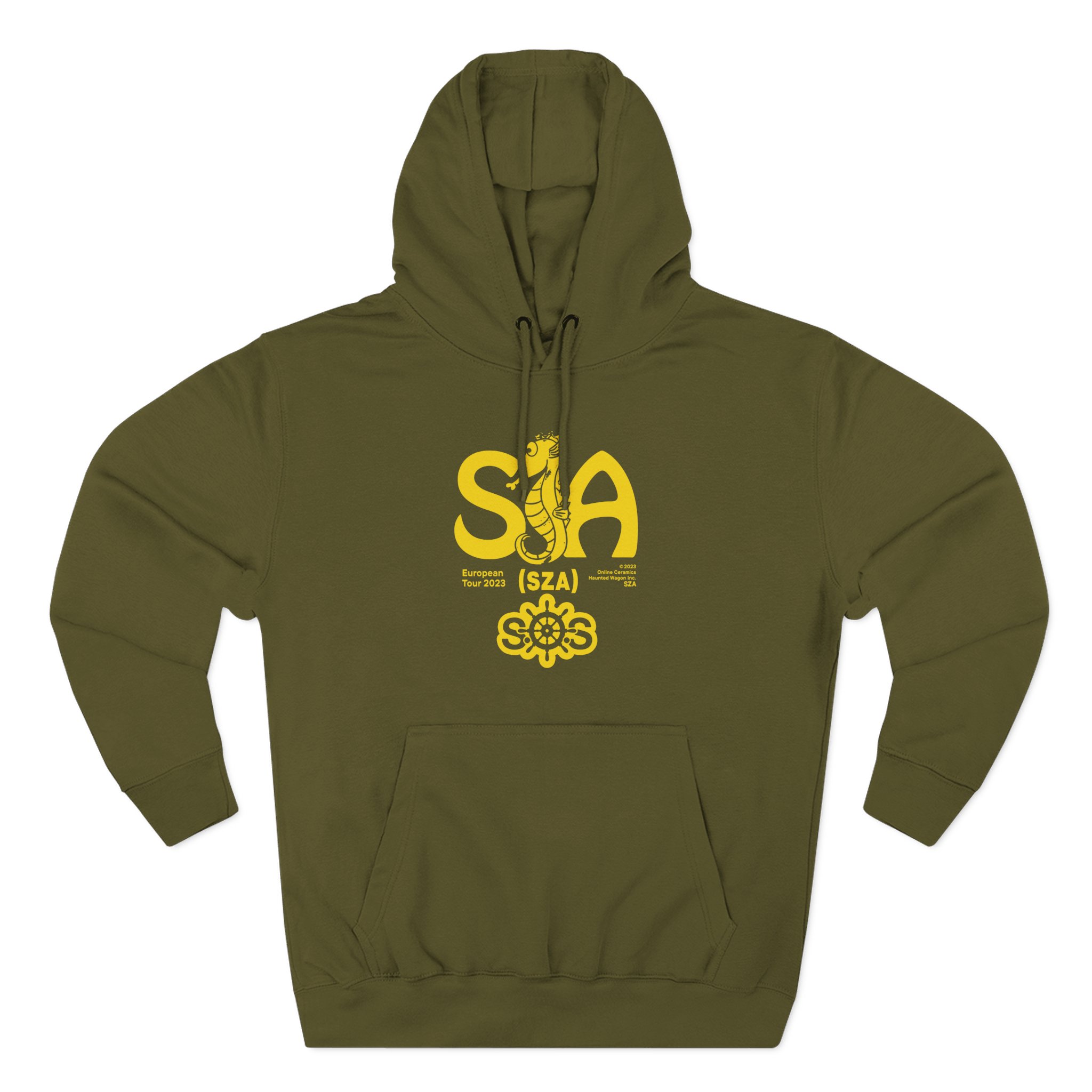 Sza Seahouse Tour Three-Panel Fleece Hoodie - Image 5