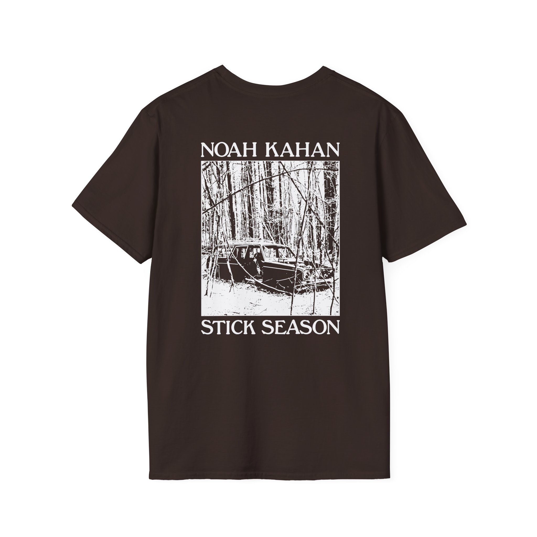 Noah Kahan Stick Season Blue Spruce Unisex Softstyle T-Shirt - Image 6