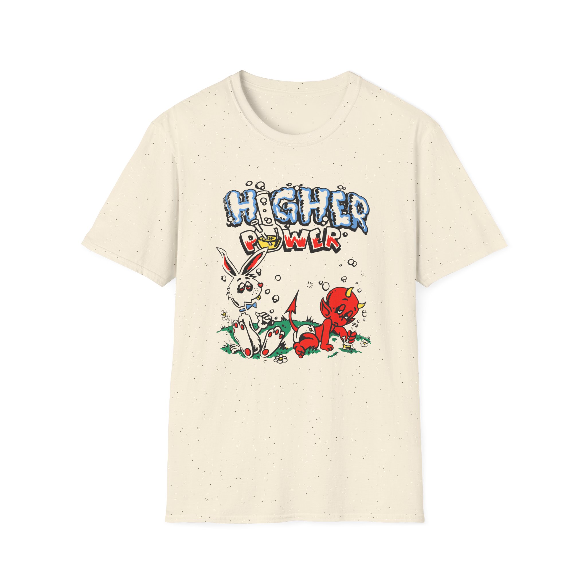 Higher Power Stoned Again Unisex Softstyle T-Shirt - Image 9
