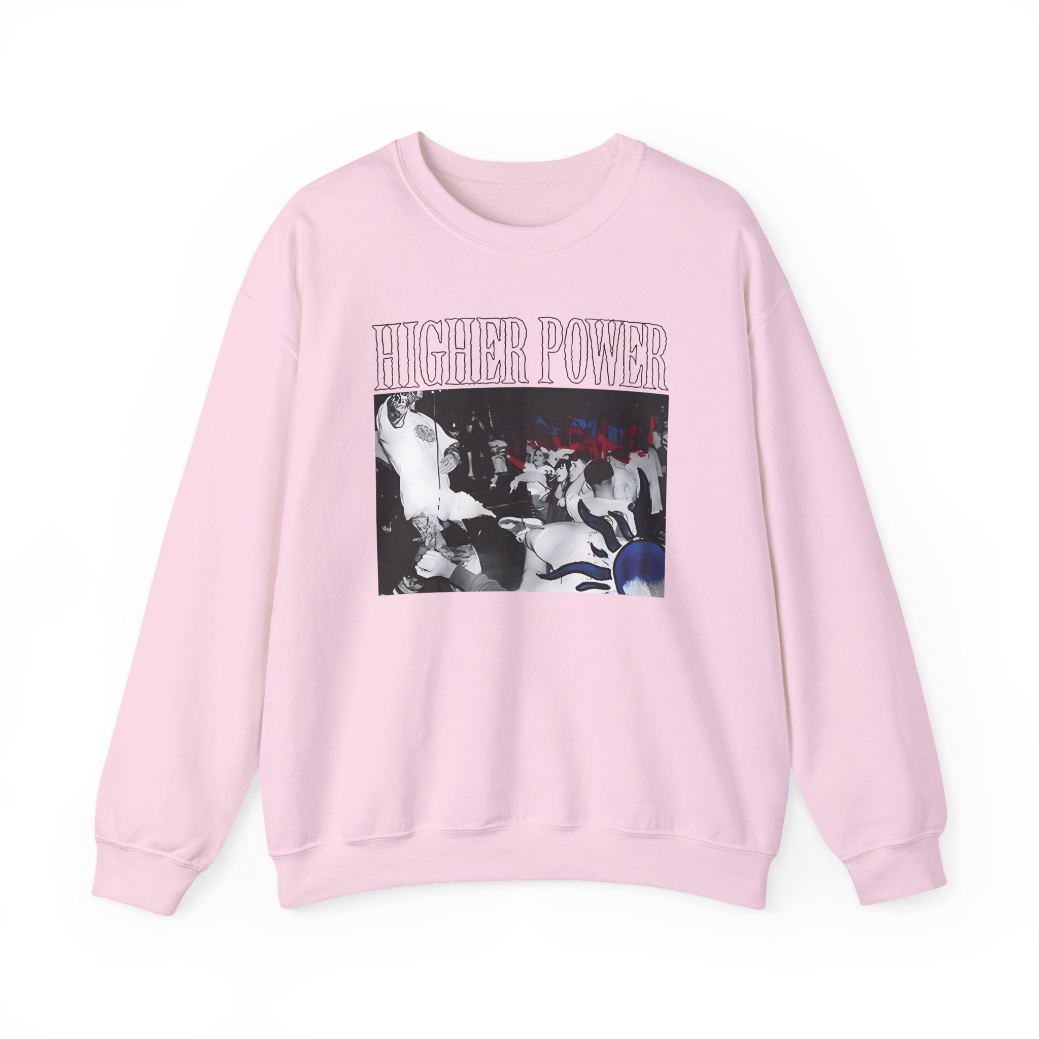 Higher Power Painted Photo Unisex Heavy Blend™ Crewneck Sweatshirt - Image 9