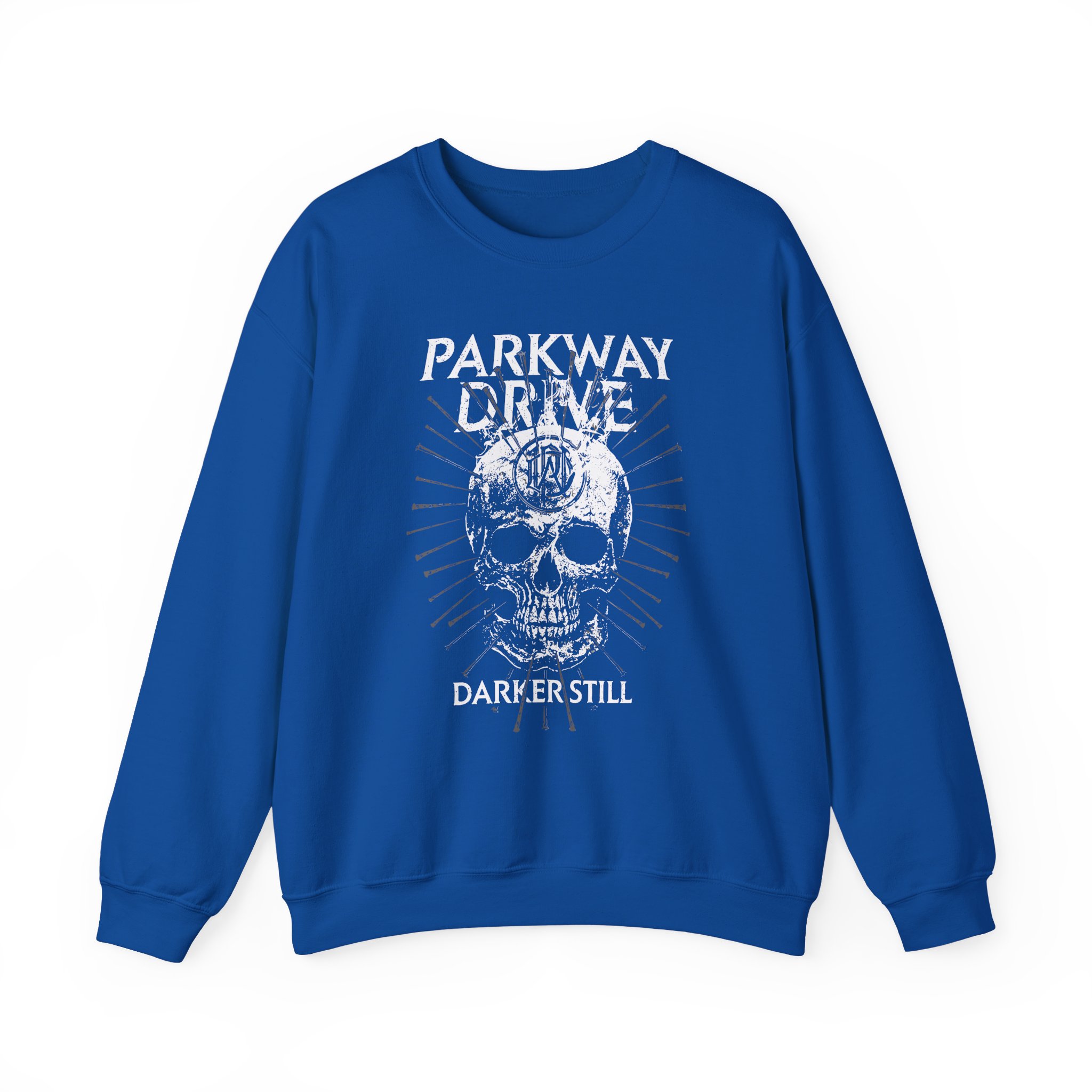 Parkway Drive Smoke Skull Unisex Heavy Blend™ Crewneck Sweatshirt - Image 11