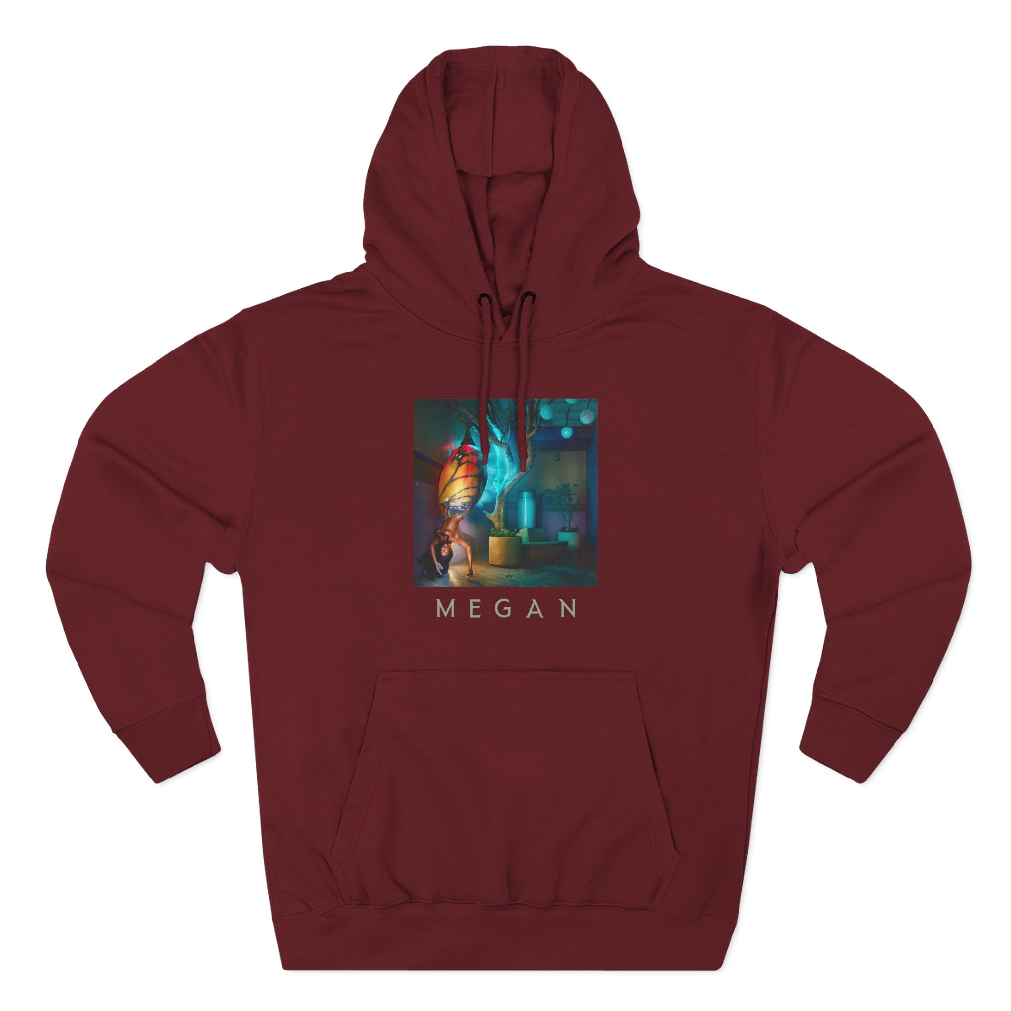 Megan Thee Stallion Butterfly Three-Panel Fleece Hoodie - Image 11
