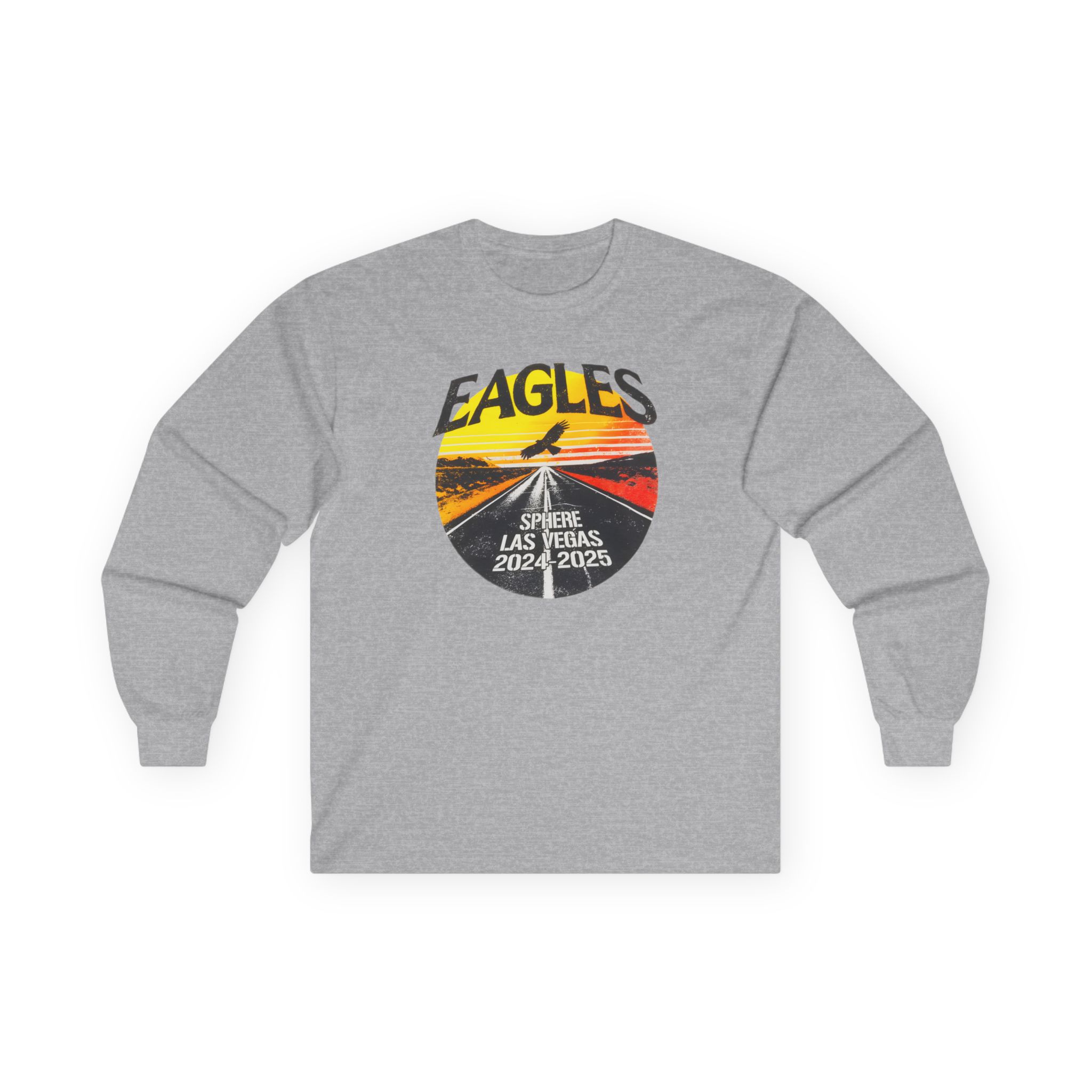 The Eagles Sphere 2024 / 2025 Sunset Unisex Ultra Cotton Long Sleeve Tee - Image 5