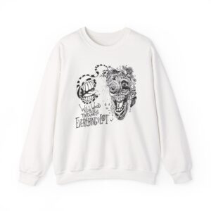 Will Wood Everything is a Lot Unisex Heavy Blend™ Crewneck Sweatshirt