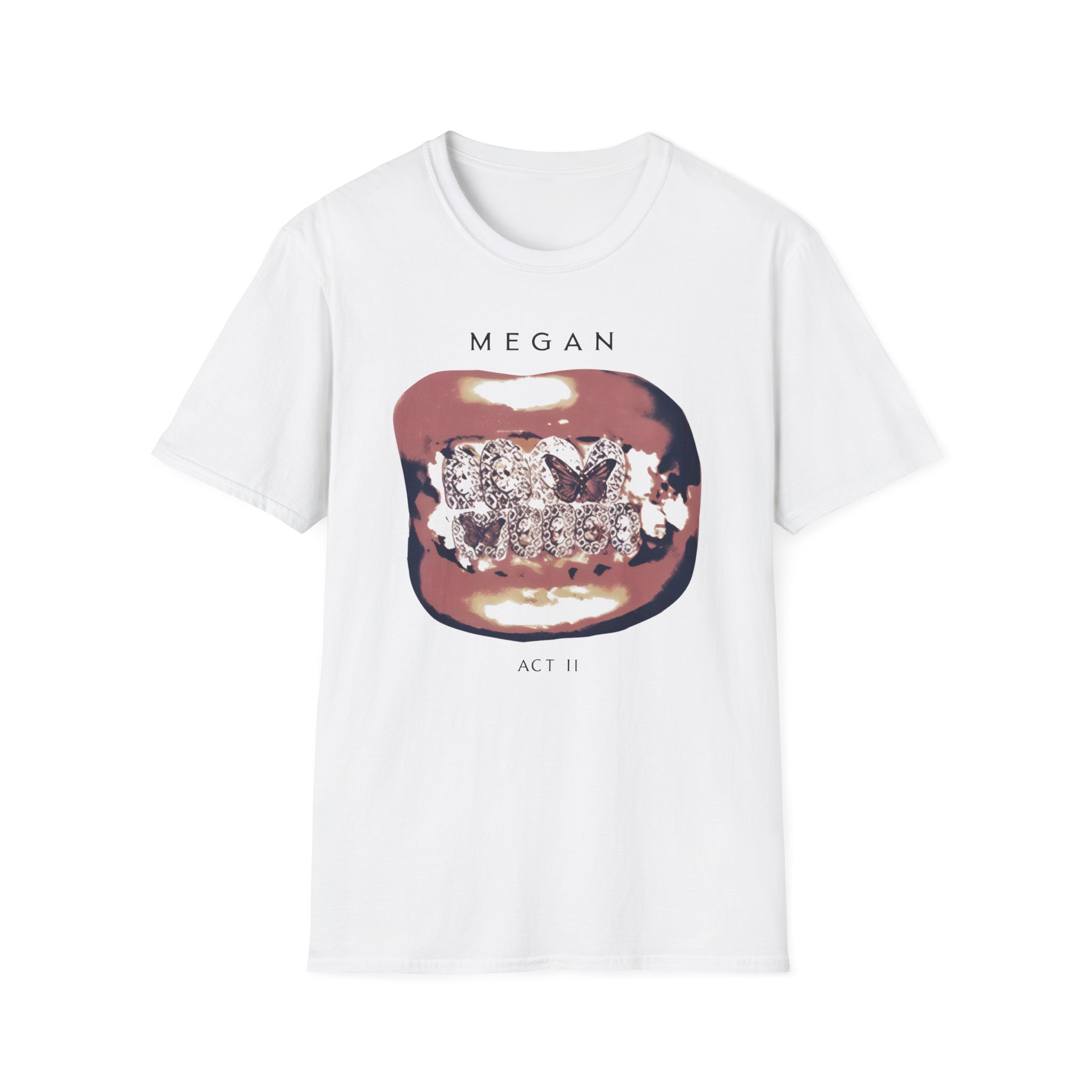 Megan Thee Stallion Act II Grillz Unisex Softstyle T-Shirt