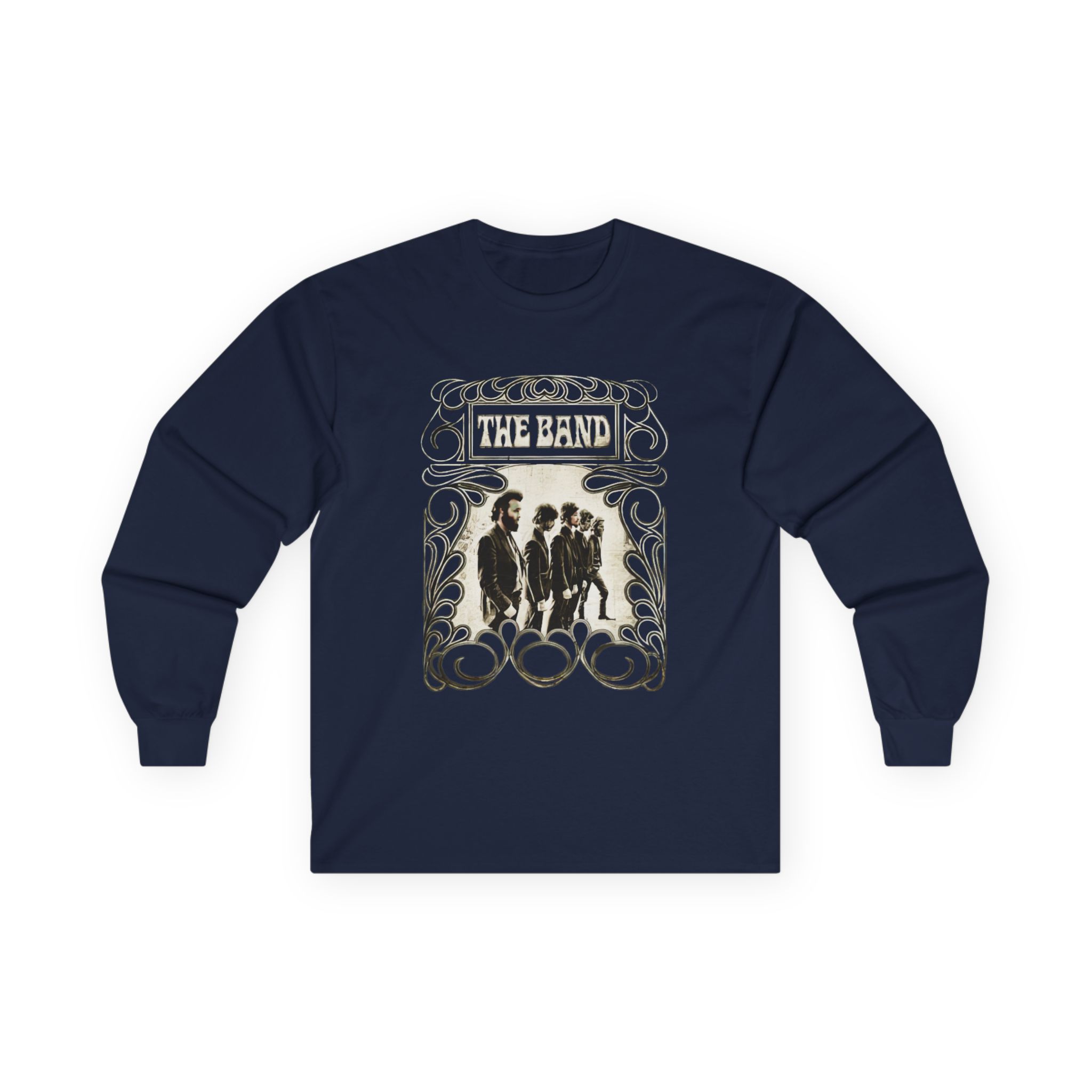 The Band Vintage Filagree Unisex Ultra Cotton Long Sleeve Tee - Image 7