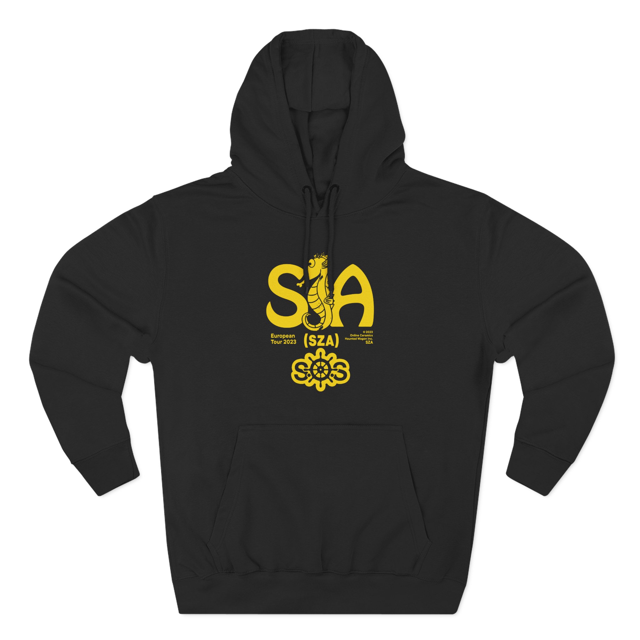 Sza Seahouse Tour Three-Panel Fleece Hoodie