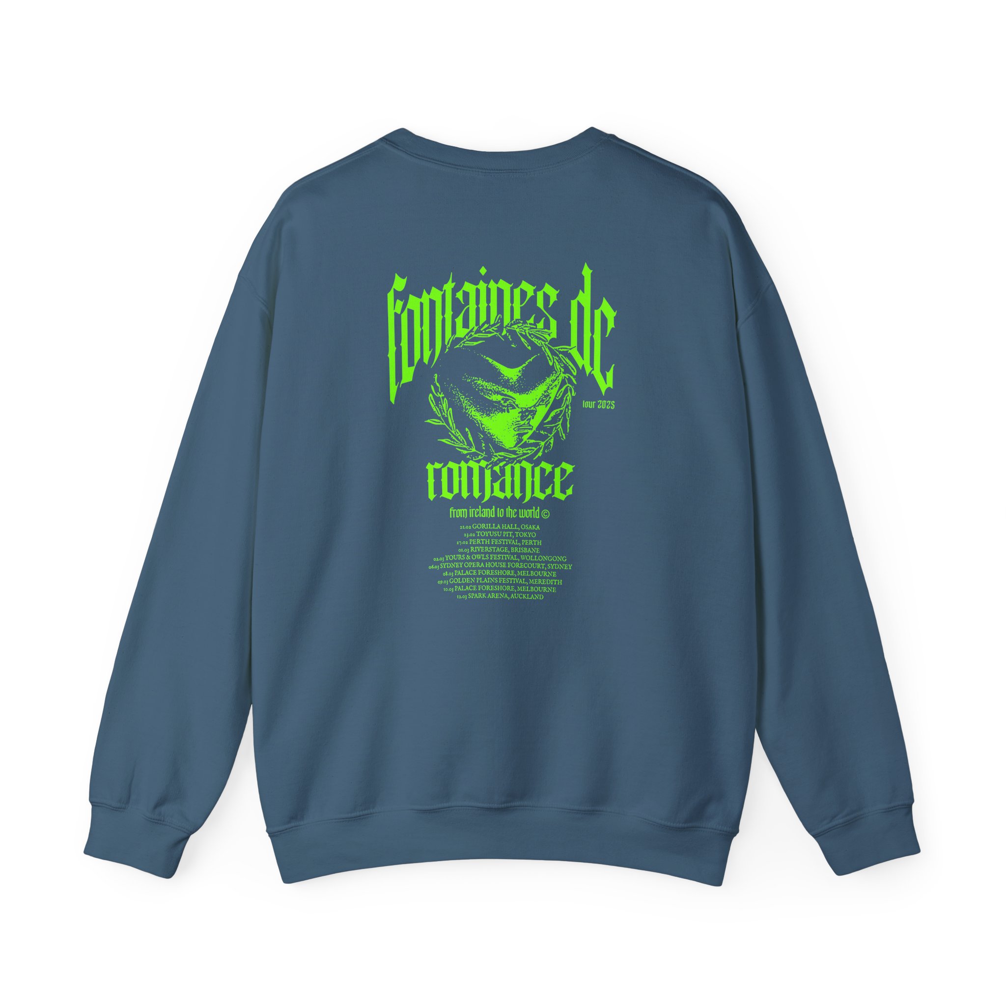 Fontaines D.C. Tour Unisex Heavy Blend™ Crewneck Sweatshirt - Image 10