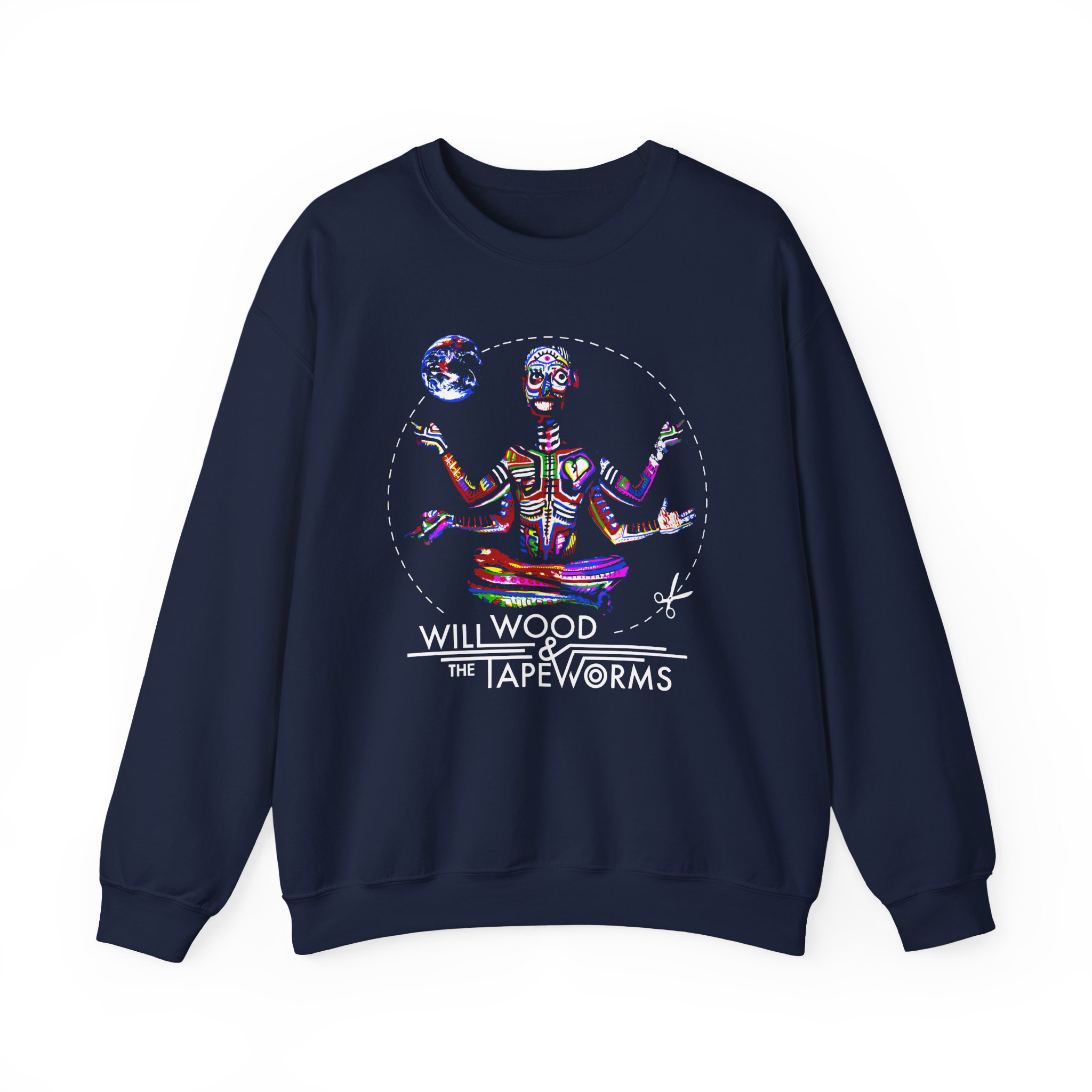 Will Wood Self-ish Unisex Heavy Blend™ Crewneck Sweatshirt - Image 15