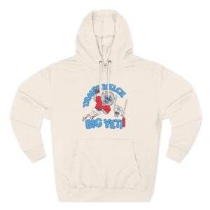 New Heights Travis Kelce Big Yeti Three-Panel Fleece Hoodie