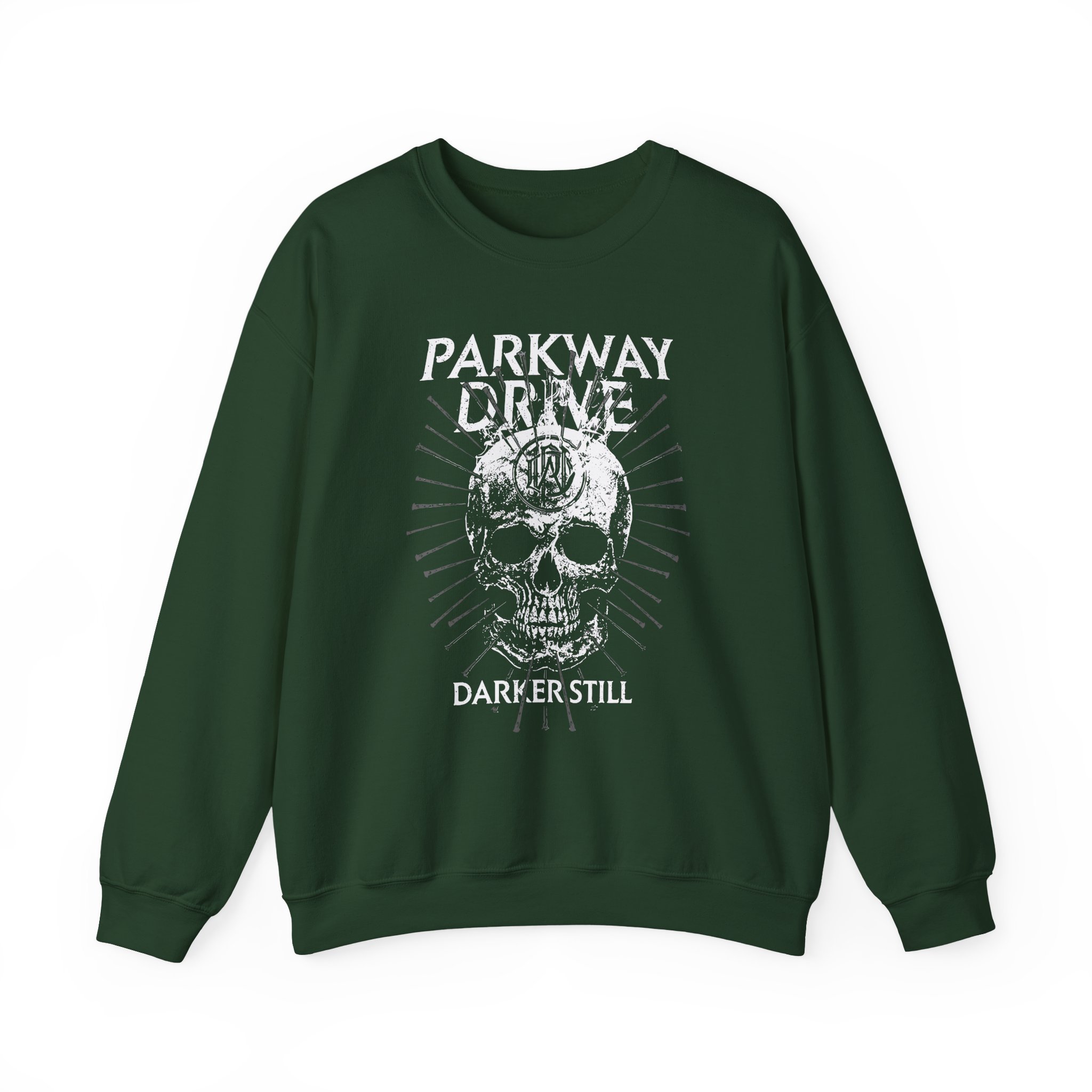 Parkway Drive Smoke Skull Unisex Heavy Blend™ Crewneck Sweatshirt - Image 7