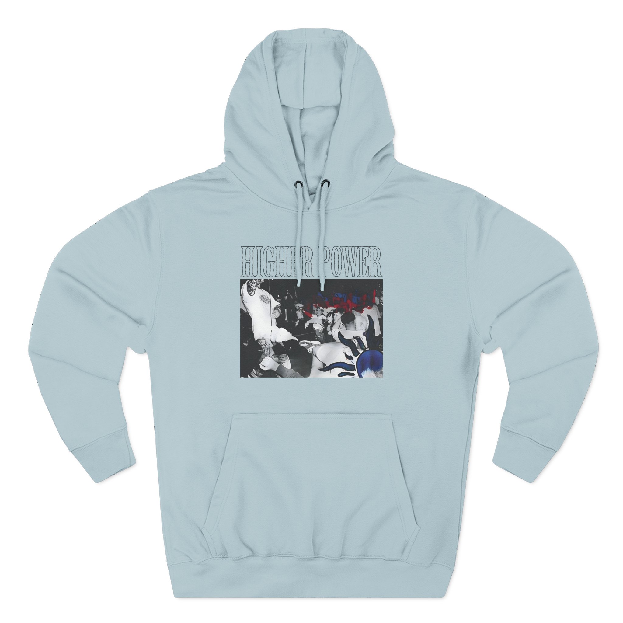 Higher Power Painted Photo Three-Panel Fleece Hoodie - Image 9