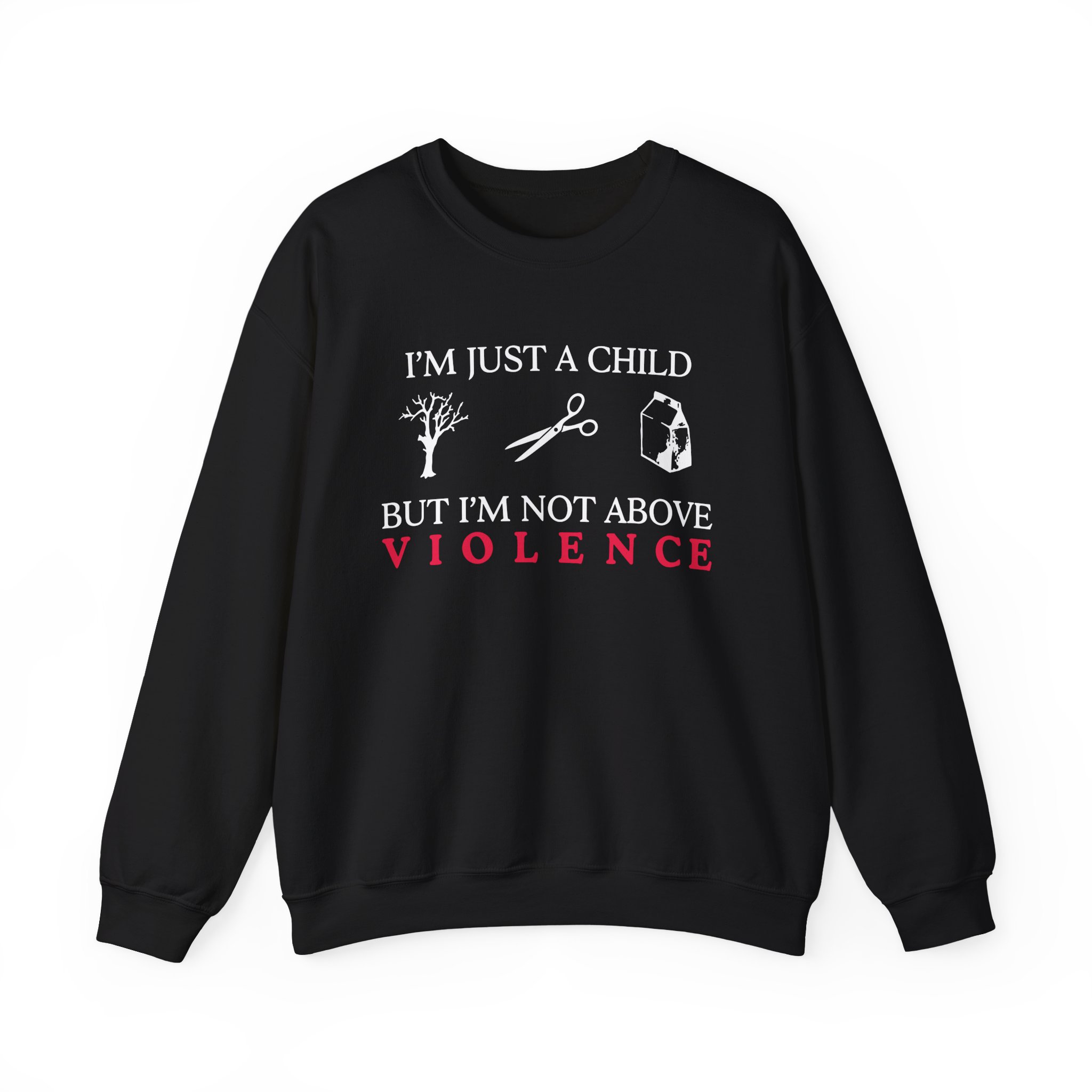 Ethel Cain Not Above Violence Unisex Heavy Blend™ Crewneck Sweatshirt - Image 3