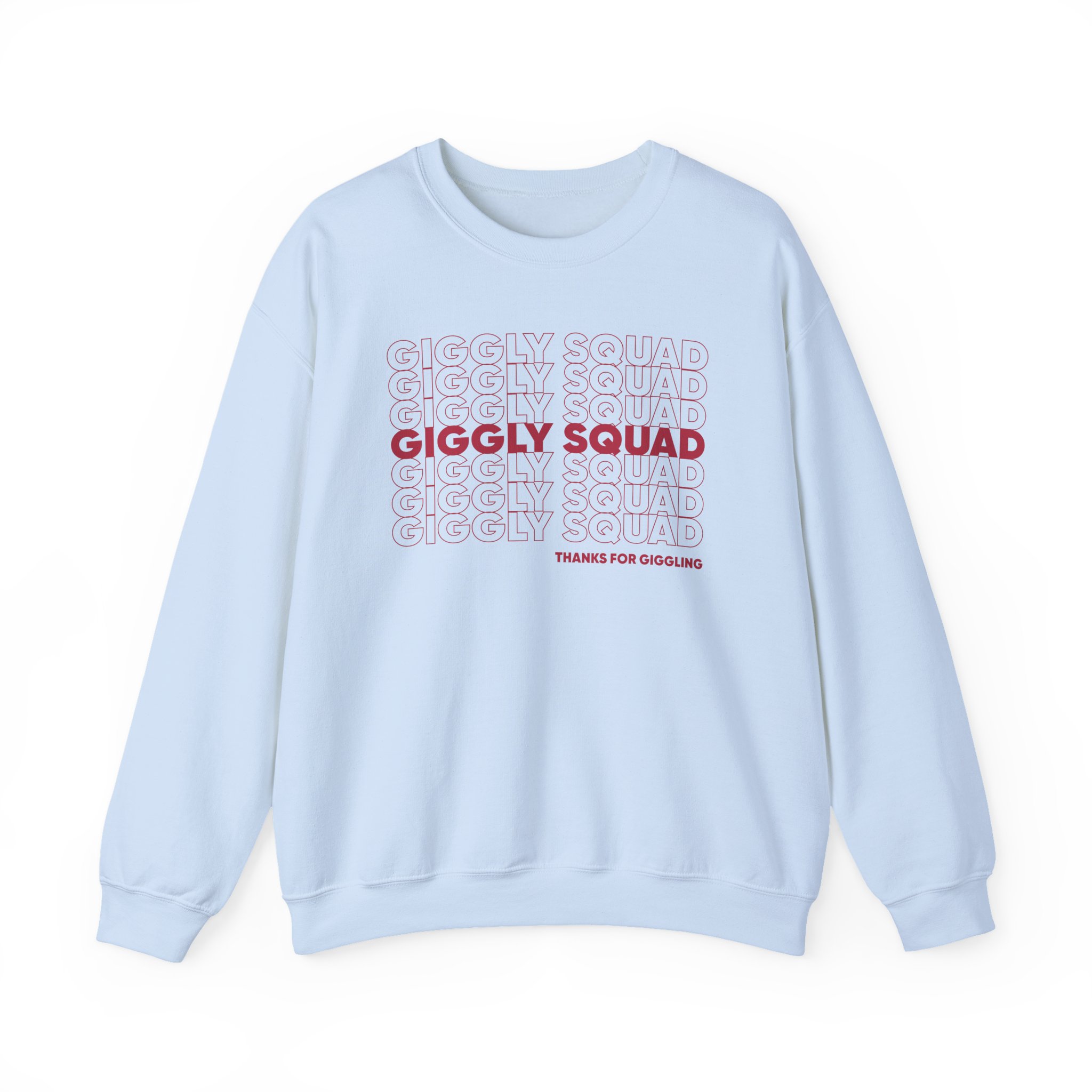 Giggly Squad Thank You for Giggling 2024-2025 Unisex Heavy Blend™ Crewneck Sweatshirt - Image 7