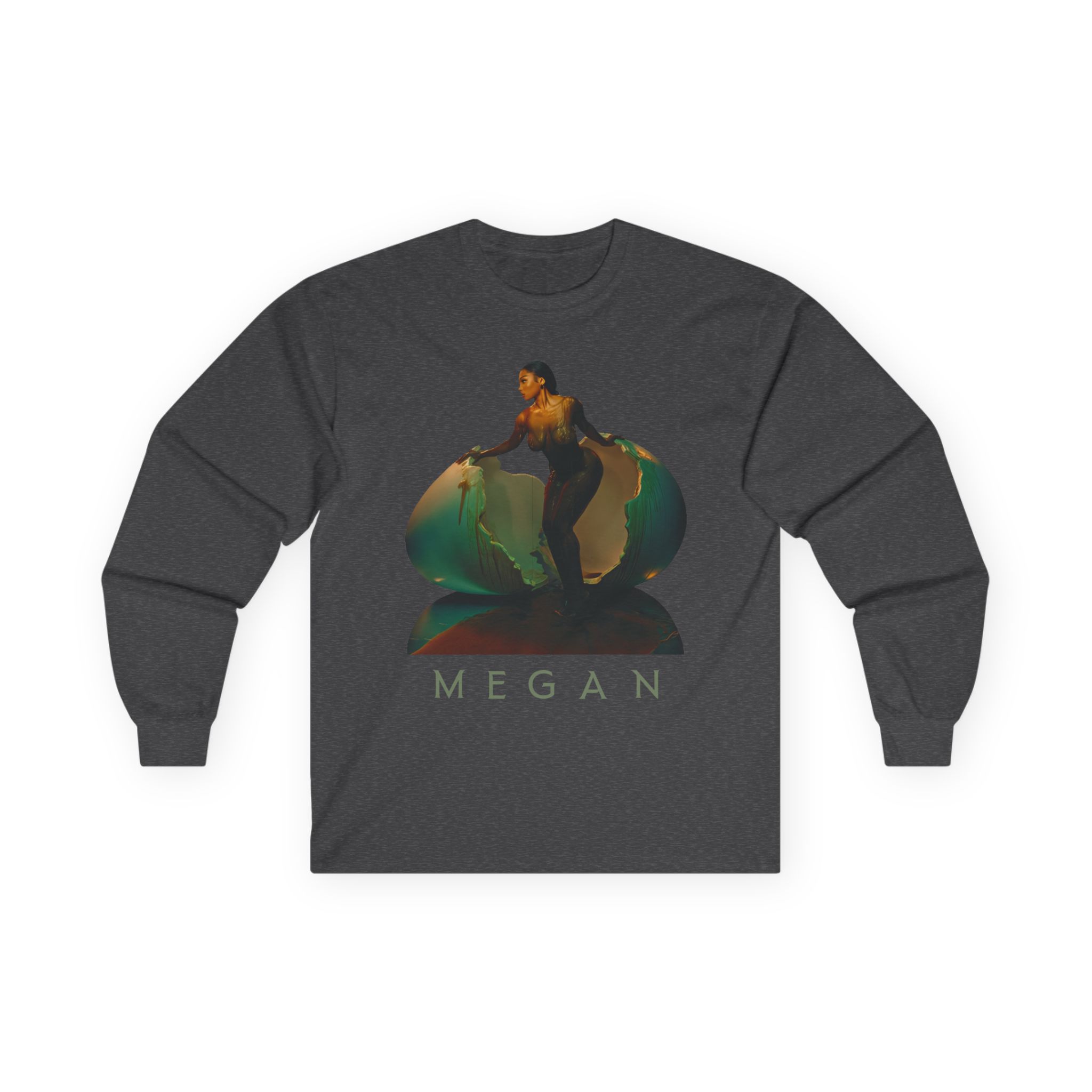 Megan Thee Stallion Egg Unisex Ultra Cotton Long Sleeve Tee - Image 11