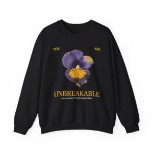 Fourth Wing You Are Unbreakable Xaden and Violet Unisex Heavy Blend™ Crewneck Sweatshirt