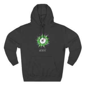 Will Wood Eye Three-Panel Fleece Hoodie