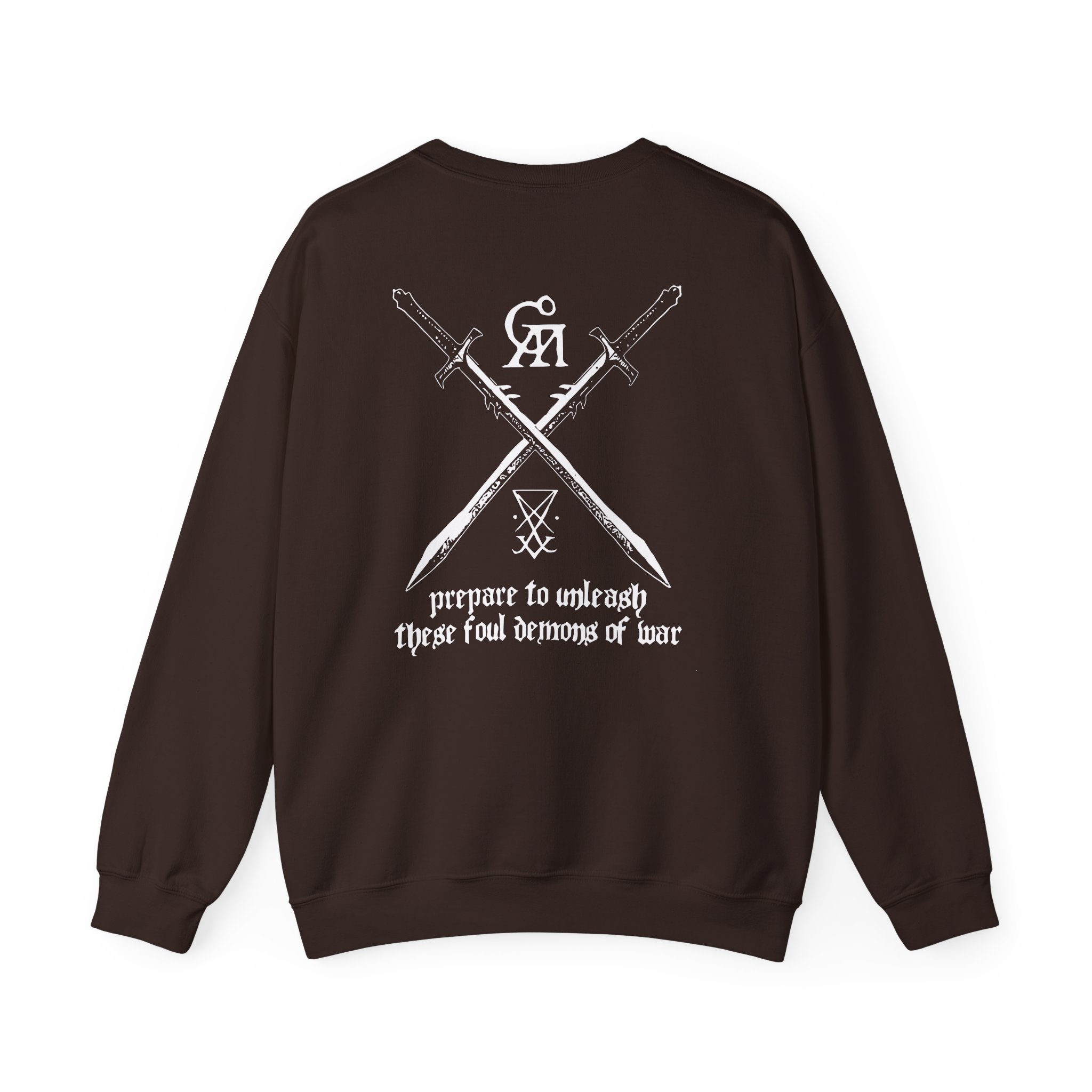 Goatwhore no Mercy Unisex Heavy Blend™ Crewneck Sweatshirt - Image 6