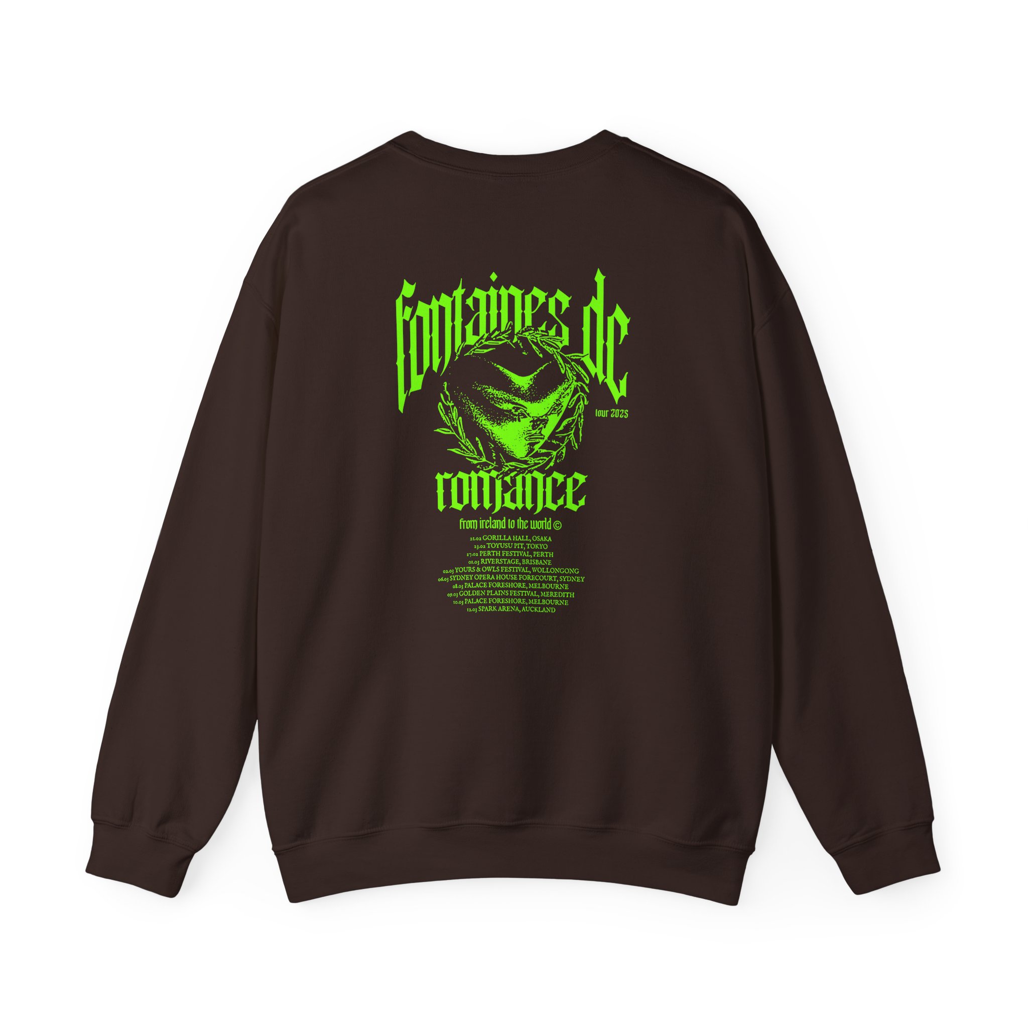 Fontaines D.C. Tour Unisex Heavy Blend™ Crewneck Sweatshirt - Image 6