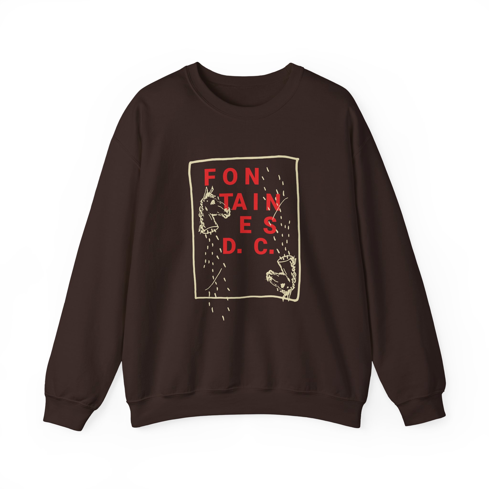 Fontaines Horse Head Unisex Heavy Blend™ Crewneck Sweatshirt - Image 5