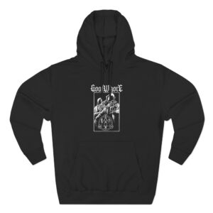 Goatwhore sigil Three-Panel Fleece Hoodie
