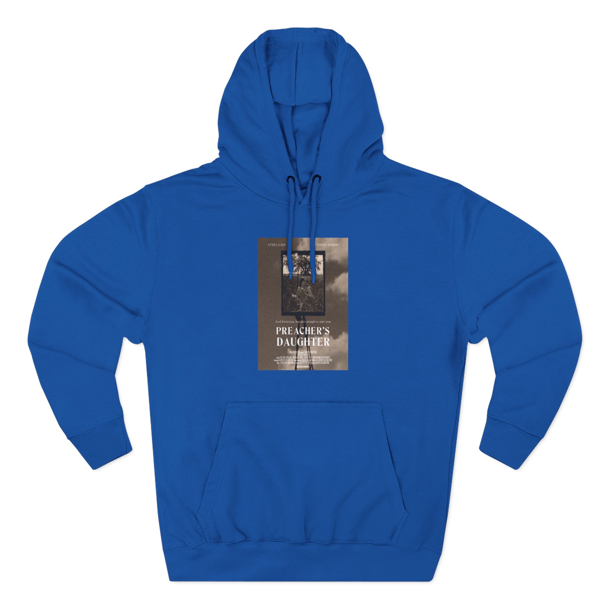 Ethel Cain Preacher's Daughter Movie Poster Three-Panel Fleece Hoodie - Image 15