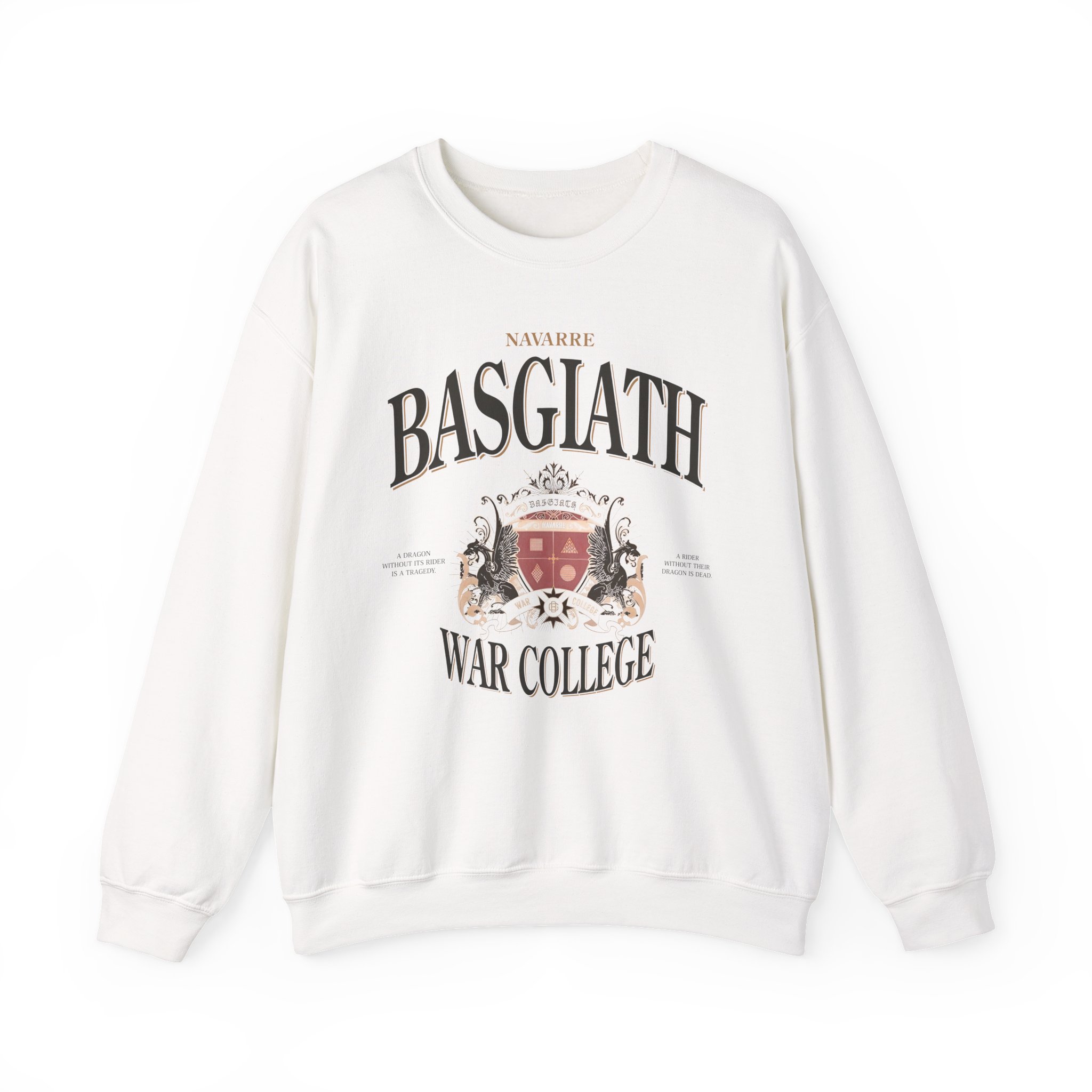 Fourth Wing Basgiath War Collage Unisex Heavy Blend™ Crewneck Sweatshirt