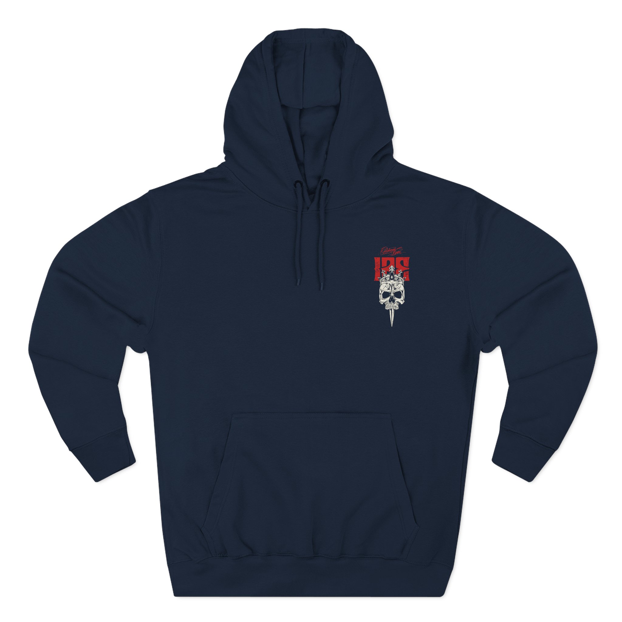 Parkway Drive IRE Skull Three-Panel Fleece Hoodie - Image 7