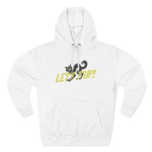 Sturniolo Let's Trip Cat Three-Panel Fleece Hoodie