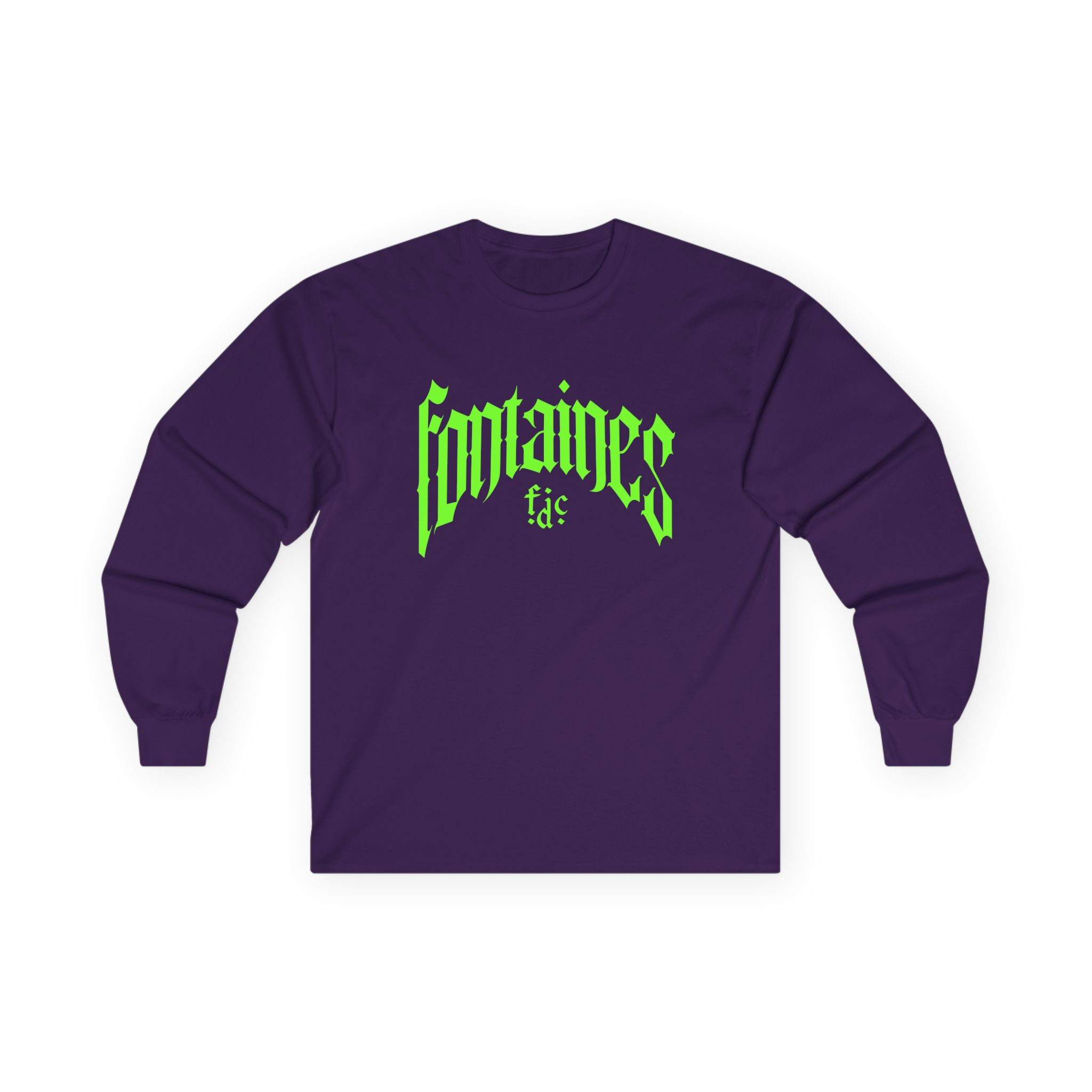 Fontaines D.C. Tour Unisex Ultra Cotton Long Sleeve Tee - Image 13