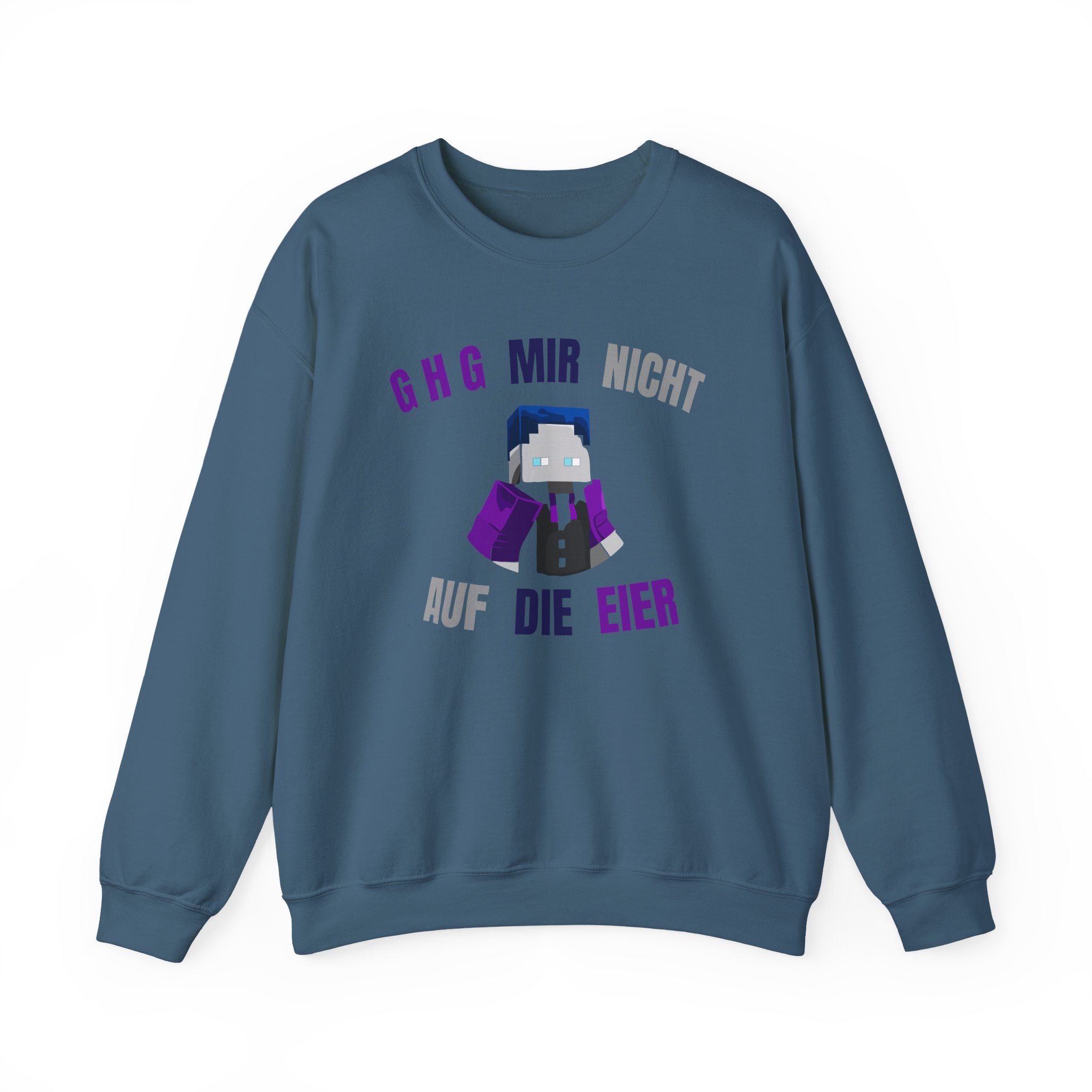 Bastighg Ghg Mir Nicht Auf Die Eier Unisex Heavy Blend™ Crewneck Sweatshirt - Image 13
