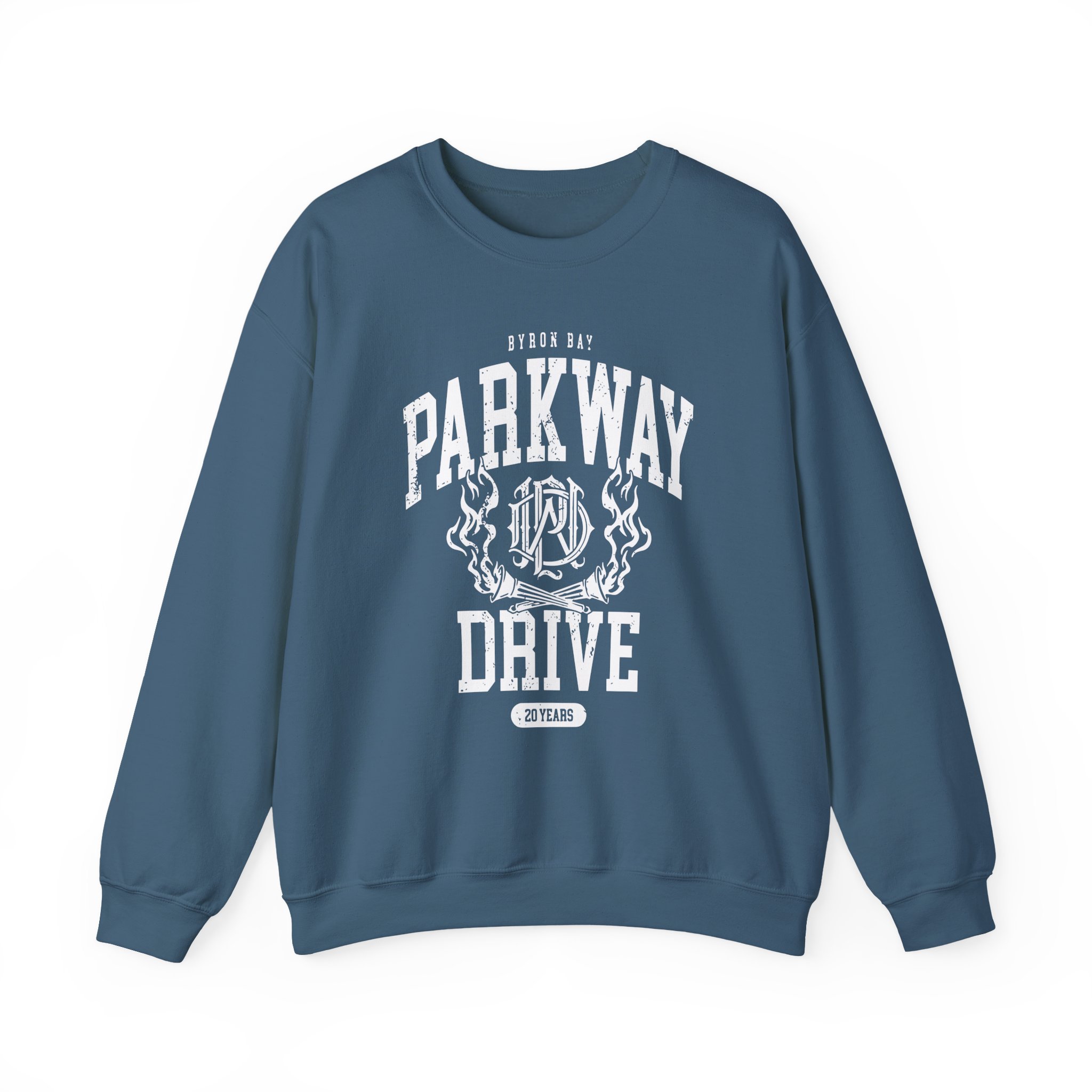 Parkway Drive 20-year-anniversary Unisex Heavy Blend™ Crewneck Sweatshirt - Image 15