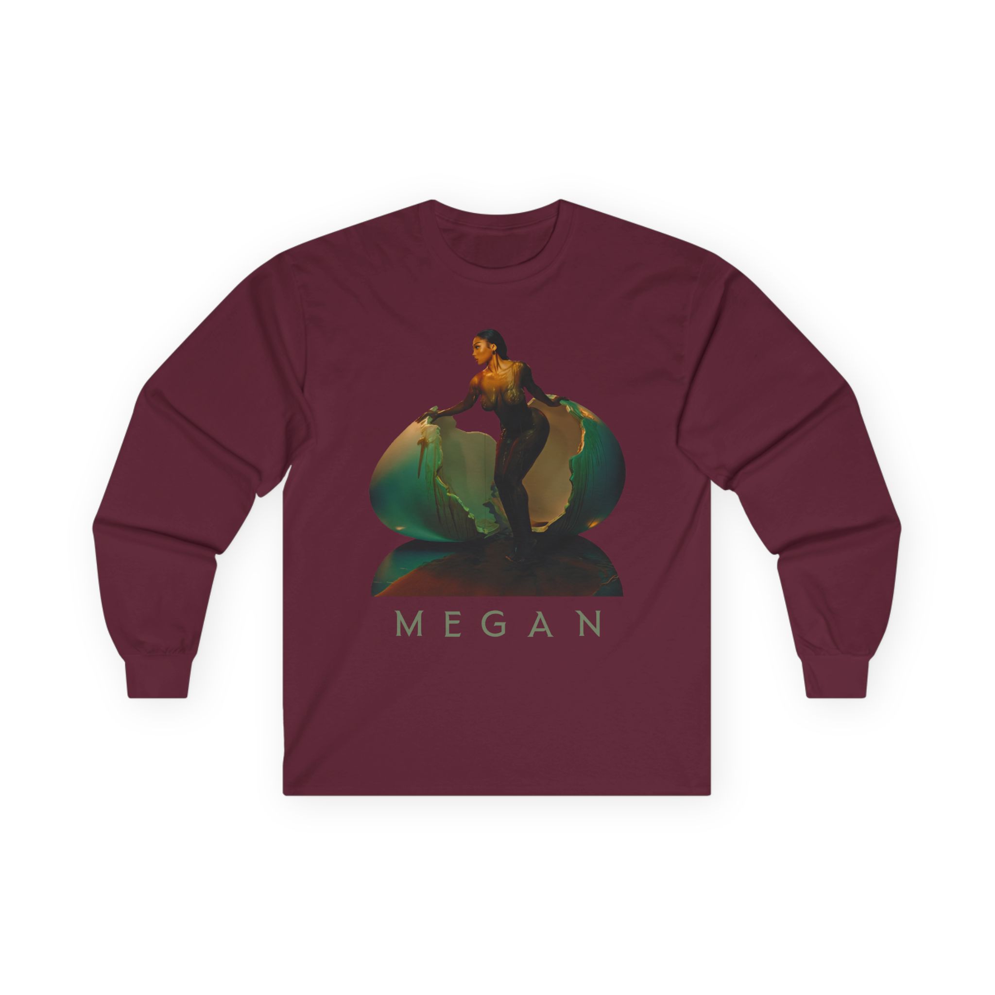 Megan Thee Stallion Egg Unisex Ultra Cotton Long Sleeve Tee - Image 5