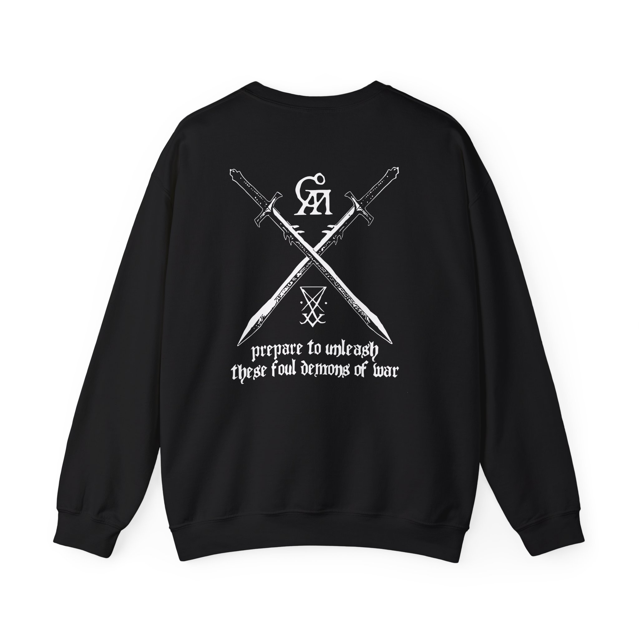 Goatwhore no Mercy Unisex Heavy Blend™ Crewneck Sweatshirt - Image 2