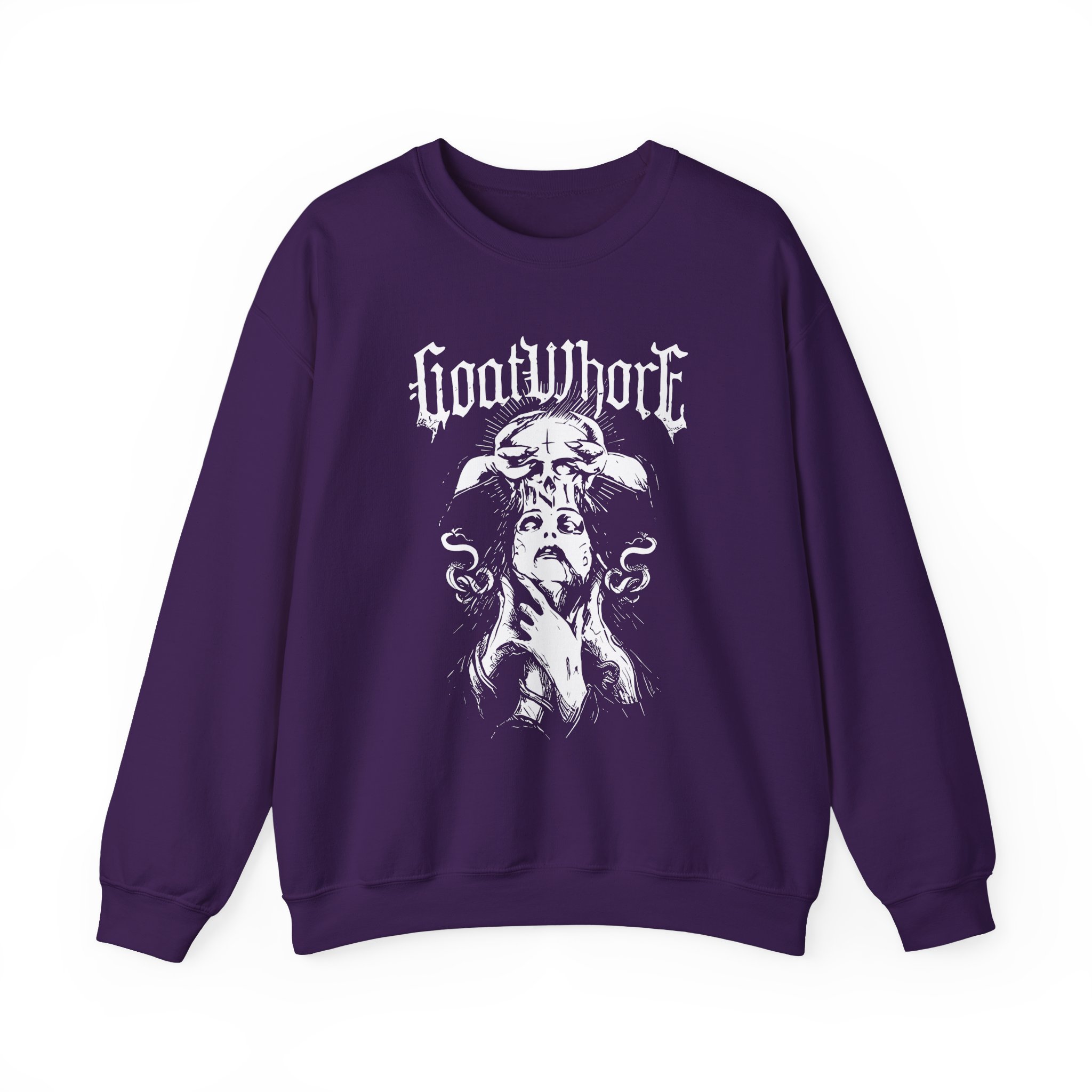 Goatwhore Satan's Flesh Unisex Heavy Blend™ Crewneck Sweatshirt - Image 15