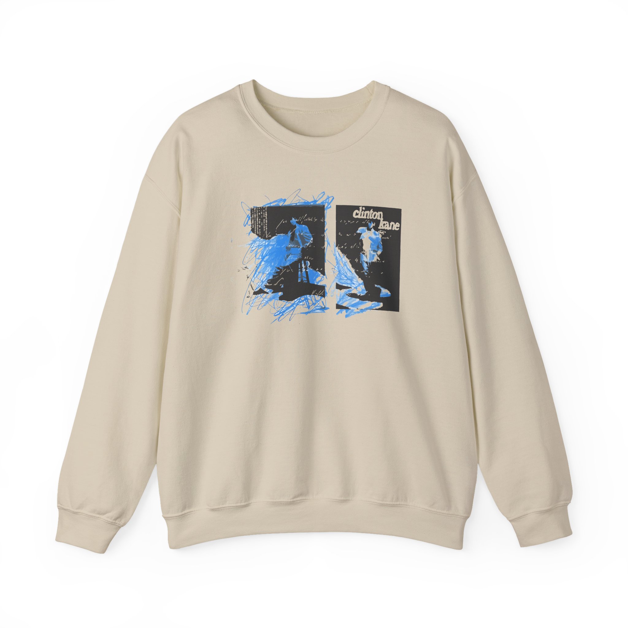 Clinton Kane Msiwab.ok Stencil Unisex Heavy Blend™ Crewneck Sweatshirt