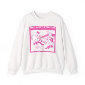 Amyl and the Sniffers Pigs Unisex Heavy Blend™ Crewneck Sweatshirt